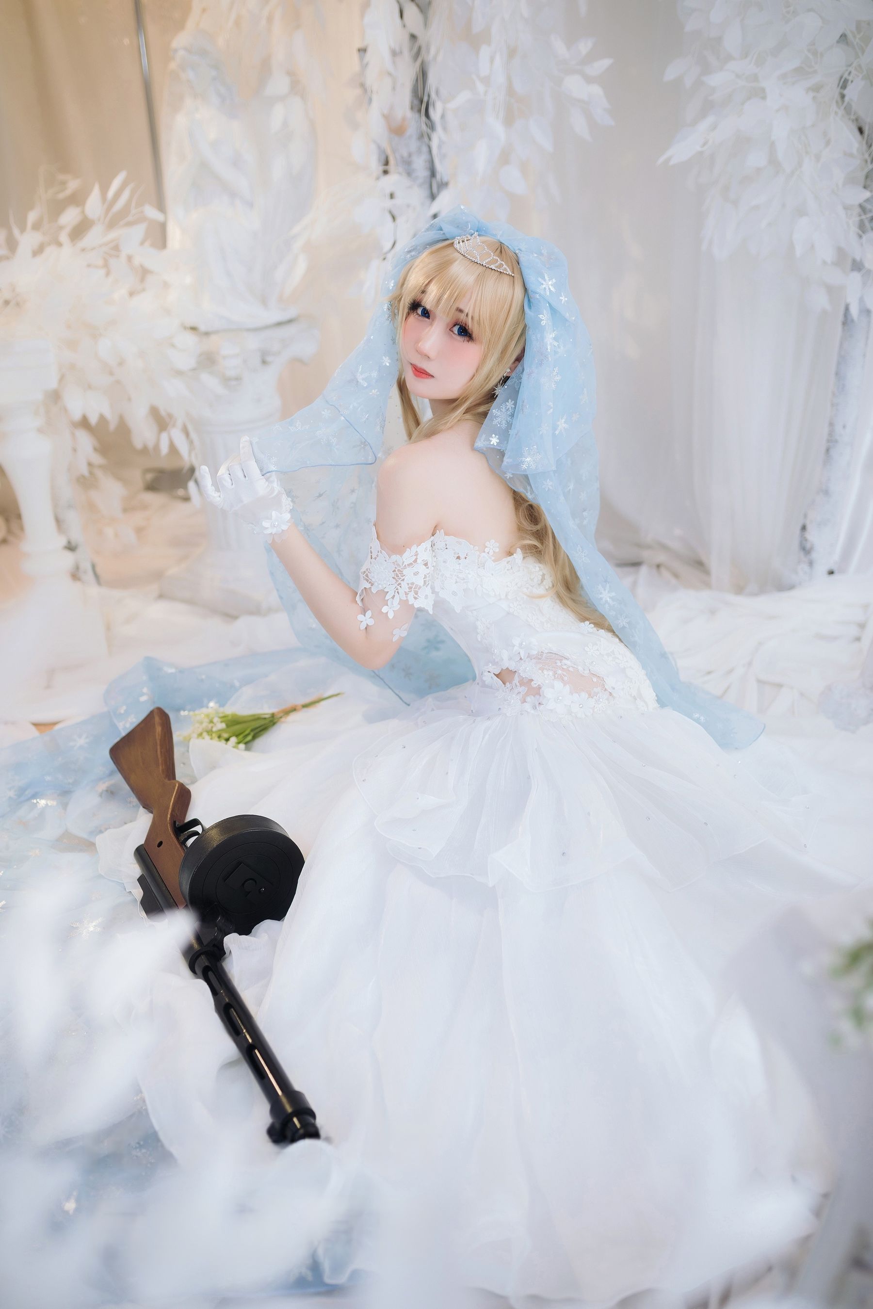 焖焖碳 - 少女前线 索米 婚纱/(42P)