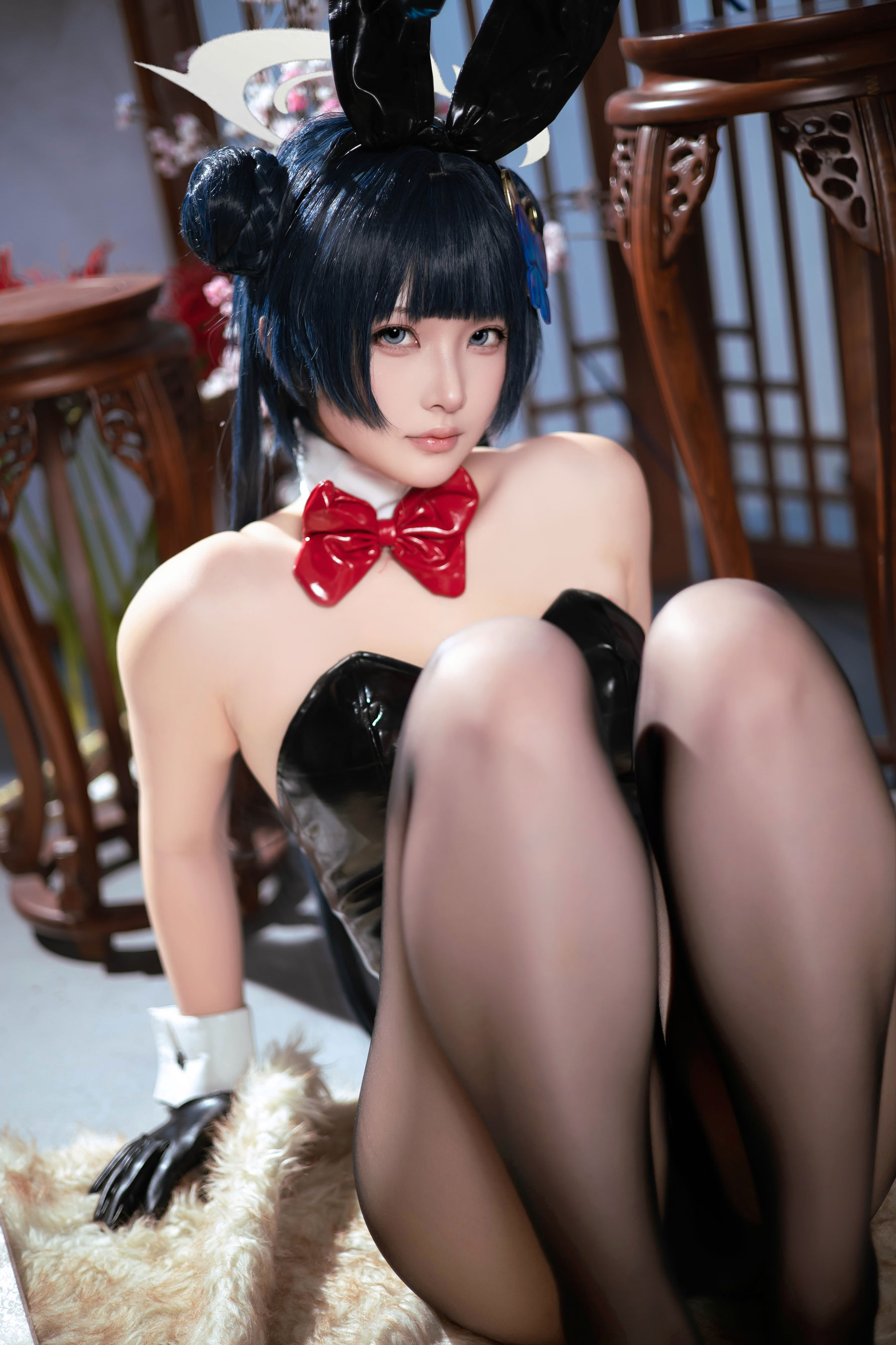屿鱼 - 蔚蓝档案 龙华妃咲 兔女郎/(30P)