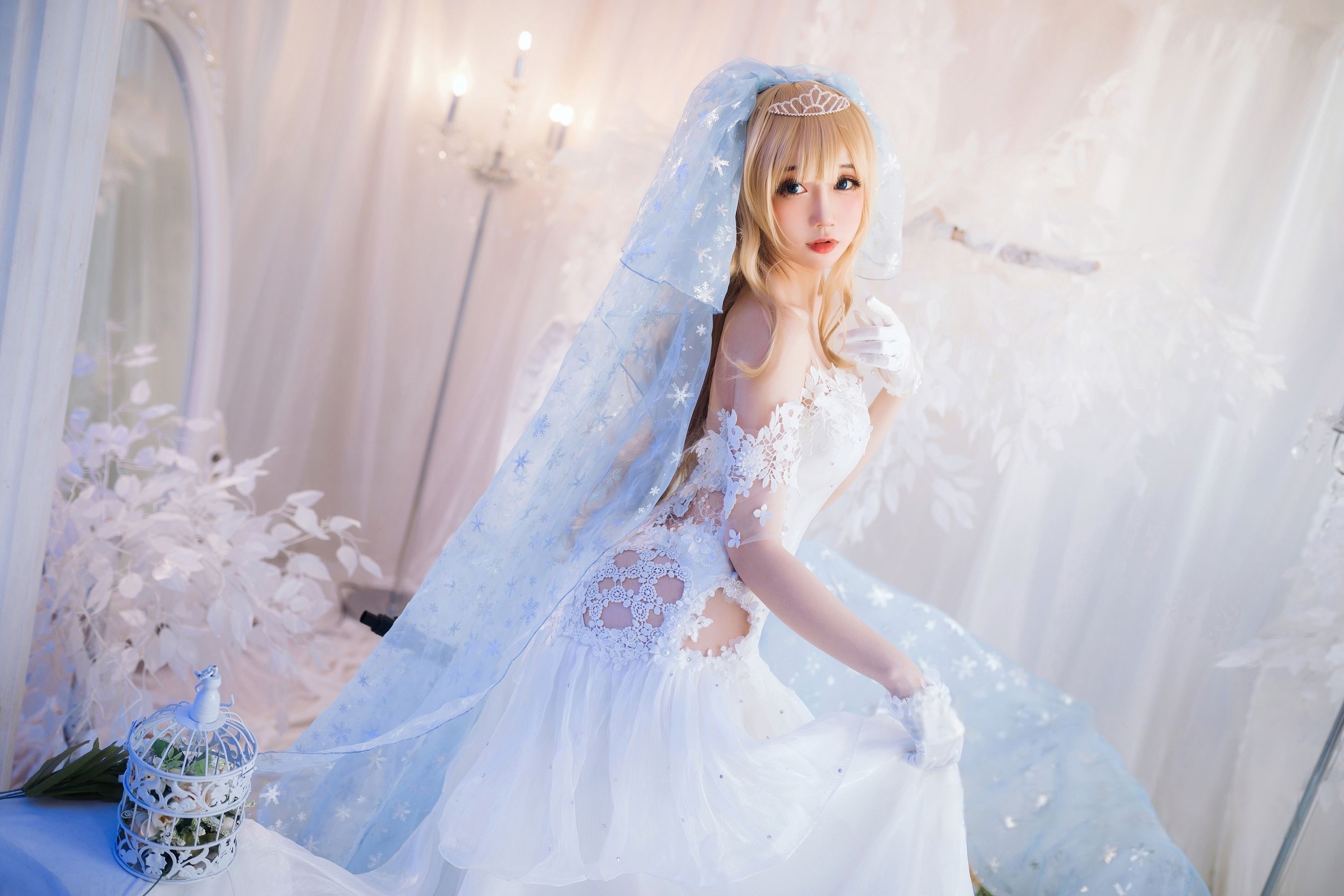 焖焖碳 - 少女前线 索米 婚纱/(42P)