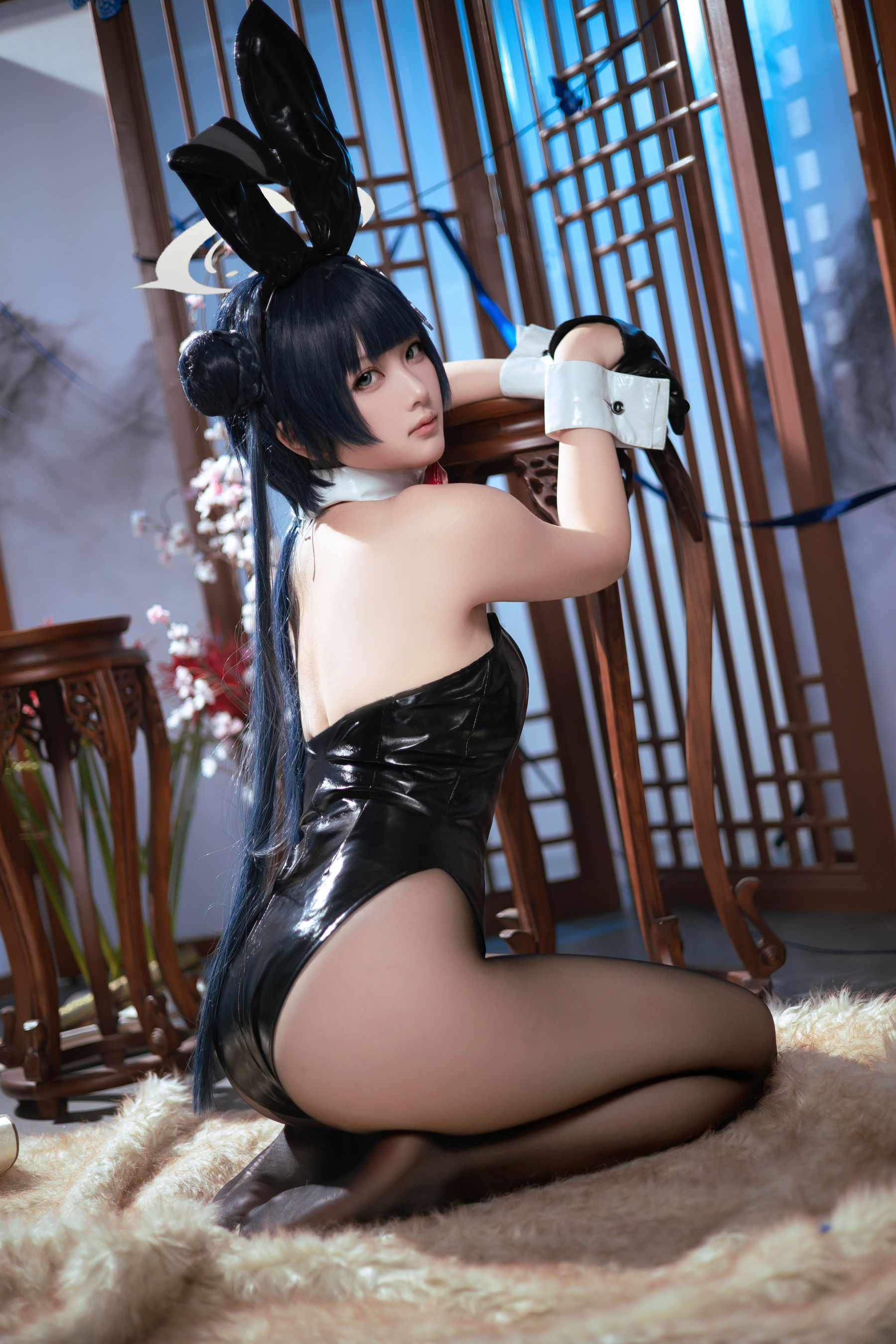 屿鱼 - 蔚蓝档案 龙华妃咲 兔女郎/(30P)