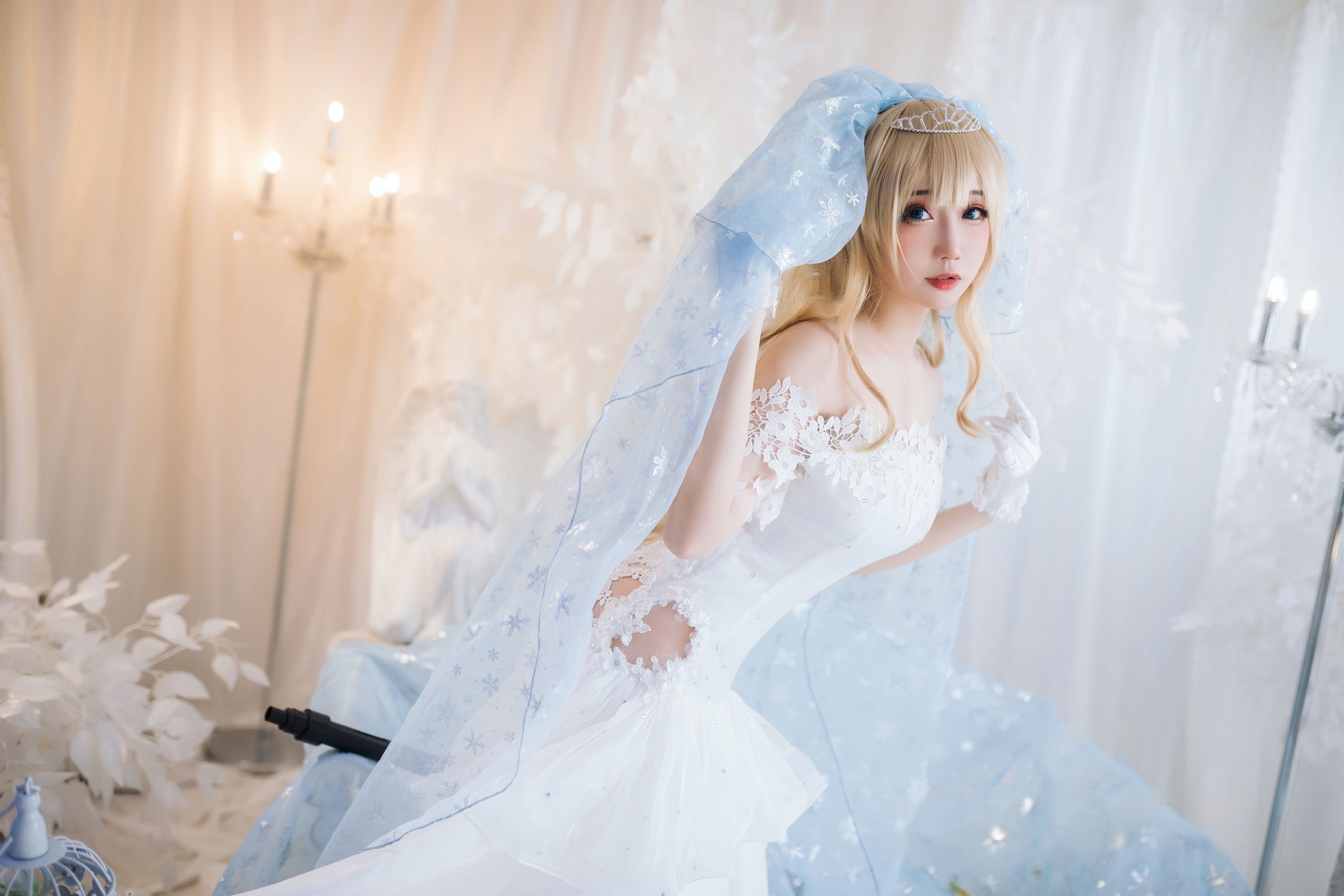 焖焖碳 - 少女前线 索米 婚纱/(42P)