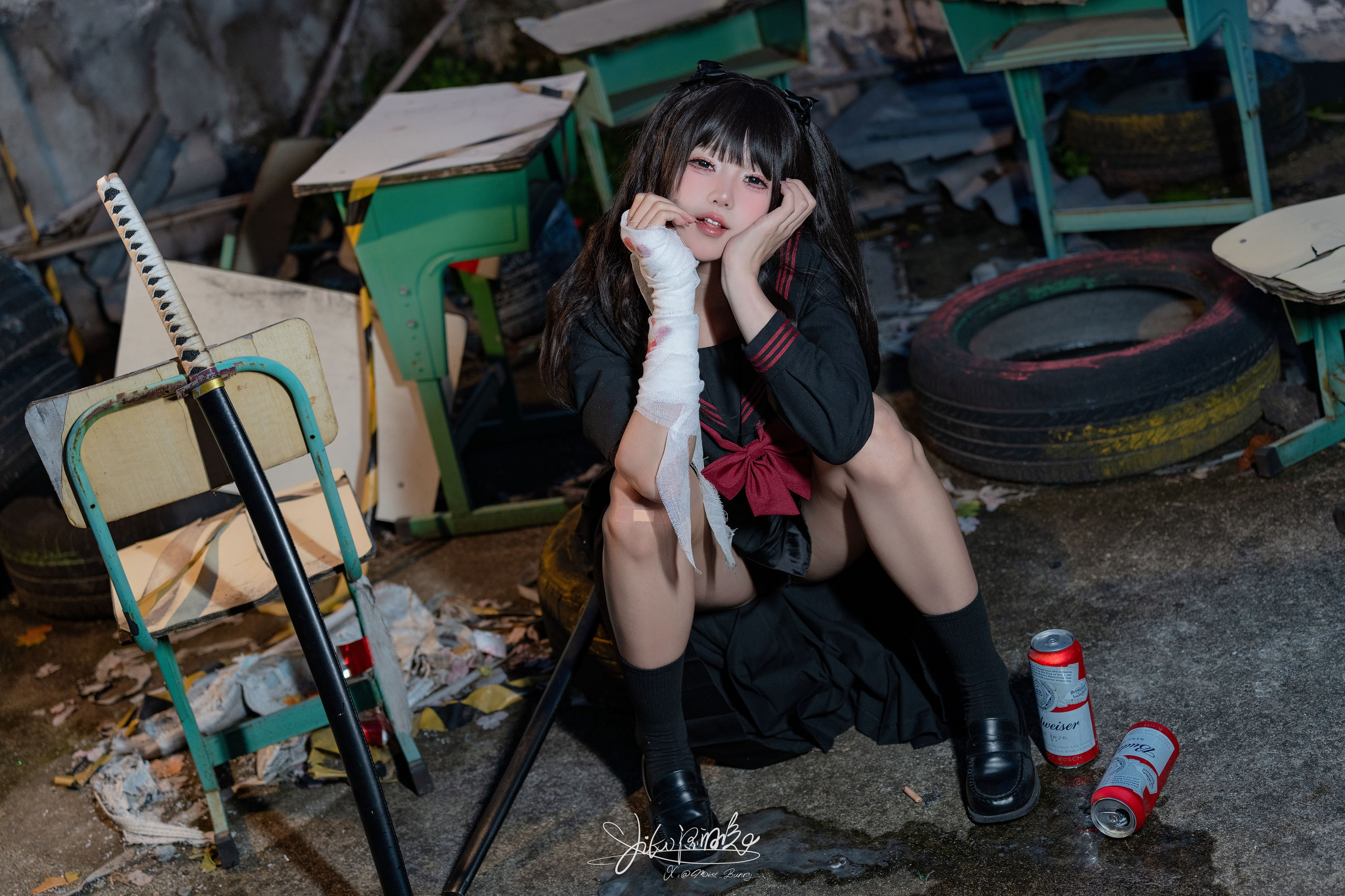 咬一口兔娘 - 不良女高/(73P)