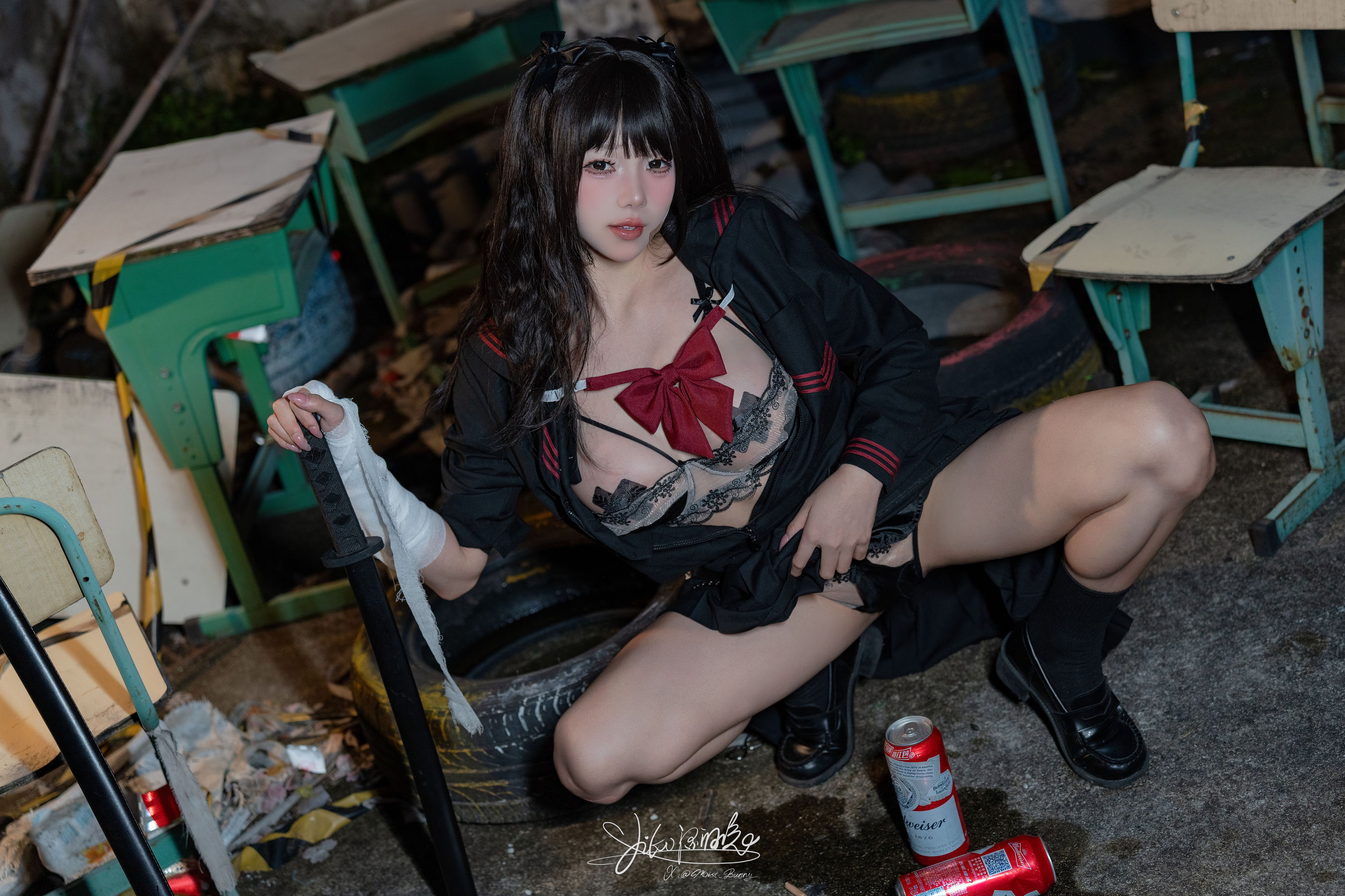 咬一口兔娘 - 不良女高/(73P)
