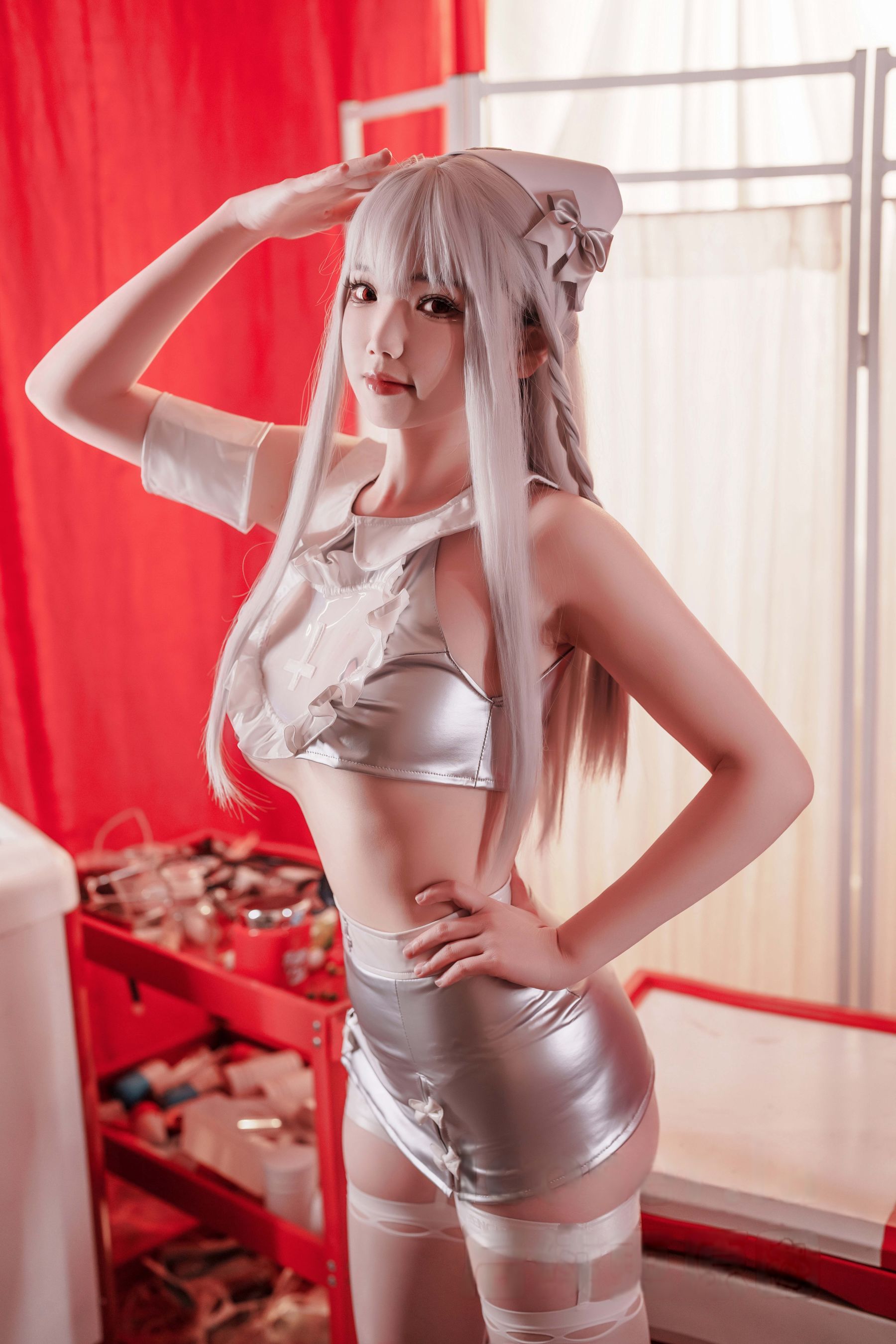 动漫博主雪晴Astra - 银发魔女护士 实习日记/(62P)