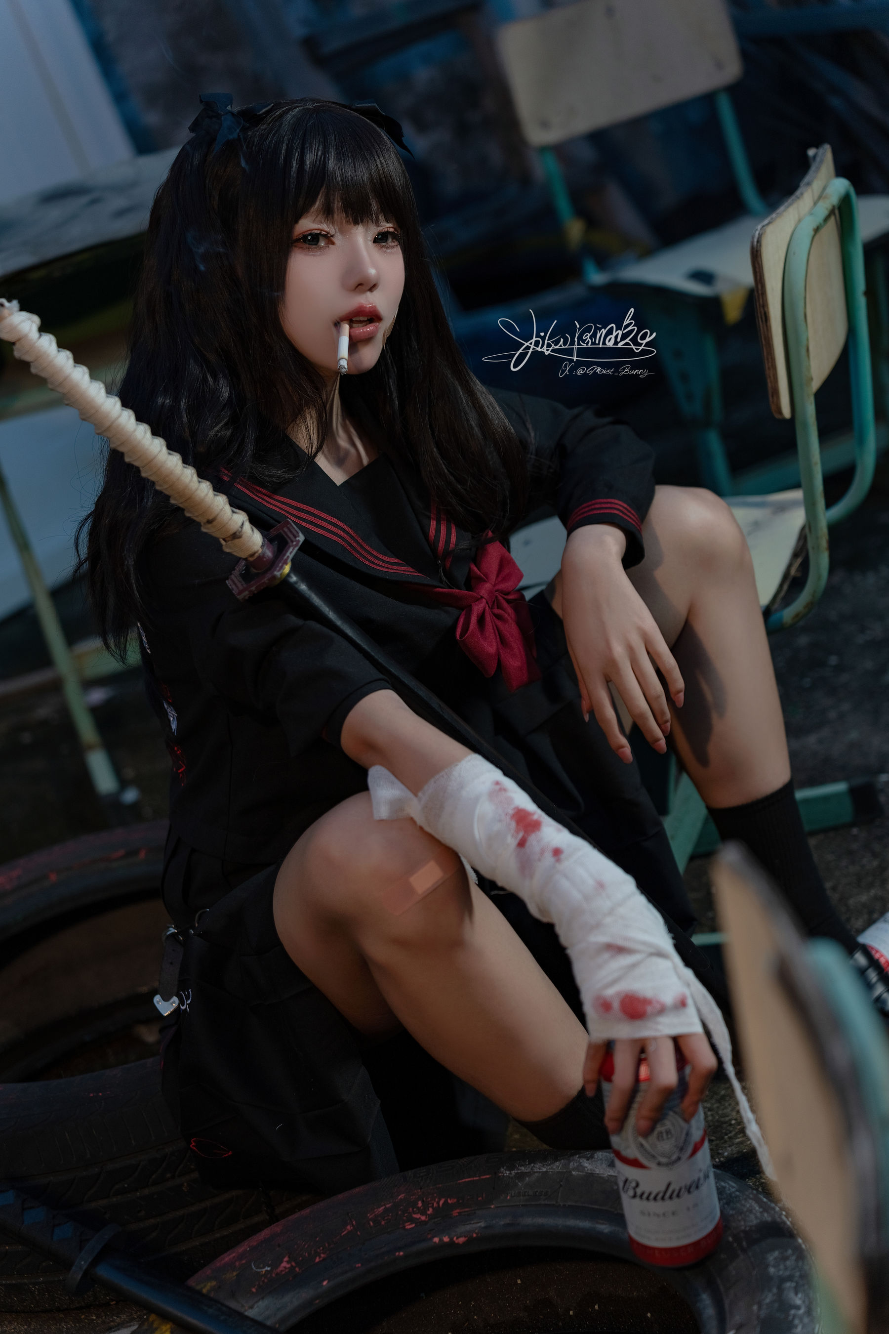 咬一口兔娘 - 不良女高/(73P)