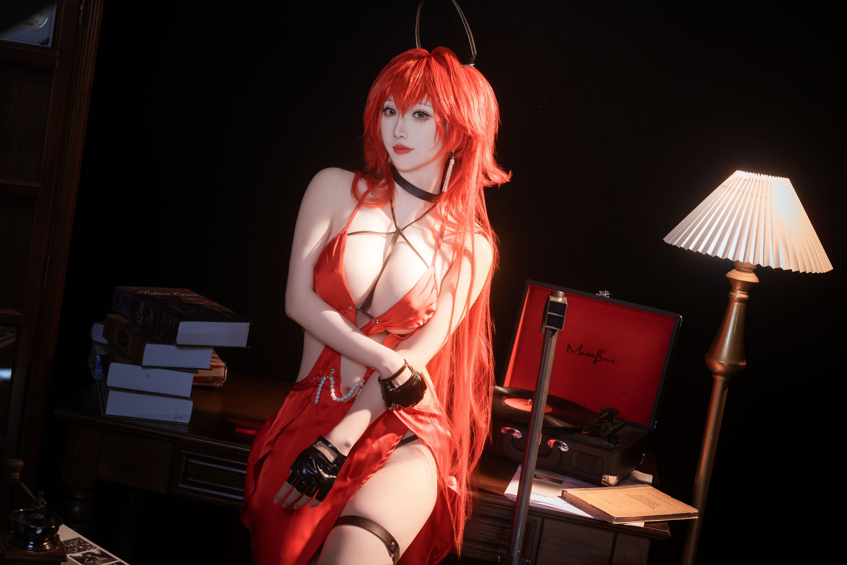 可爱人气Coser面饼仙儿 - Nikke 小红帽礼服/(24P)