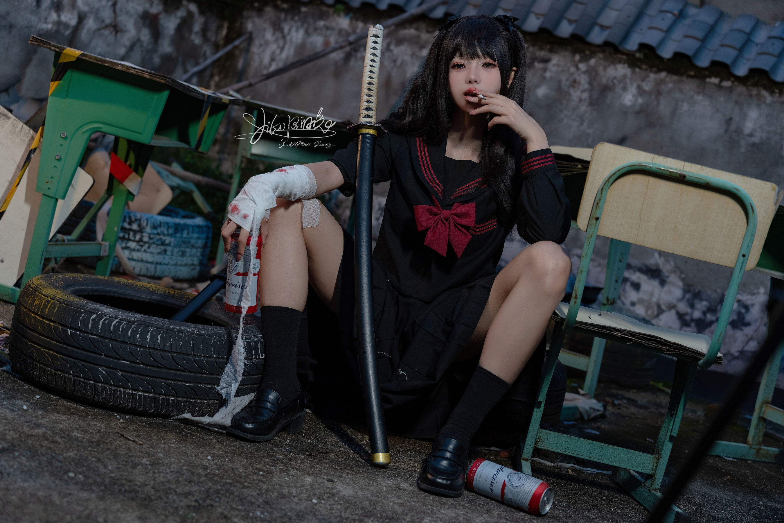 咬一口兔娘 - 不良女高/(73P)