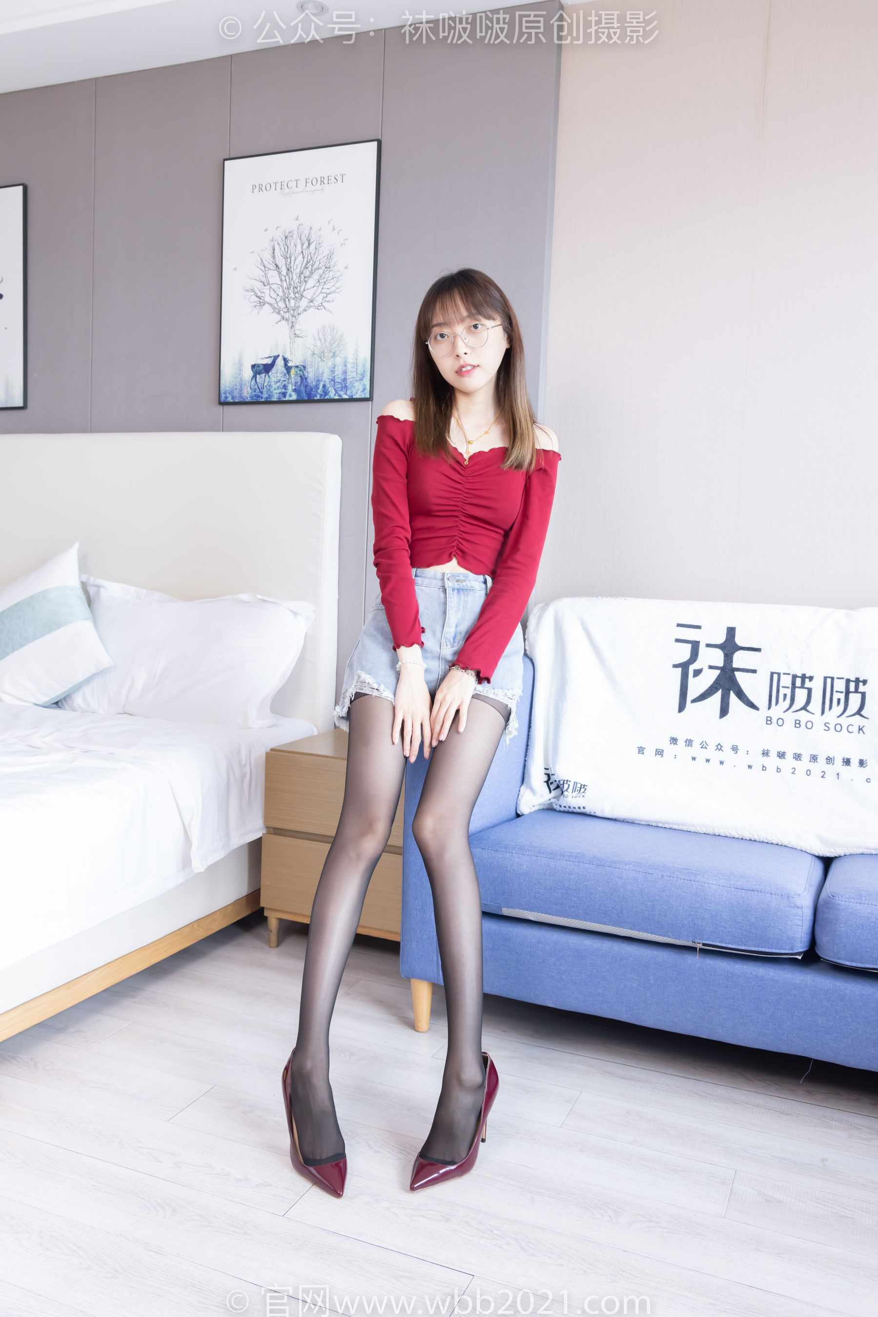 BoBoSocks袜啵啵 No.473 稚予 - 高跟鞋、黑丝、挑鞋/(140P)