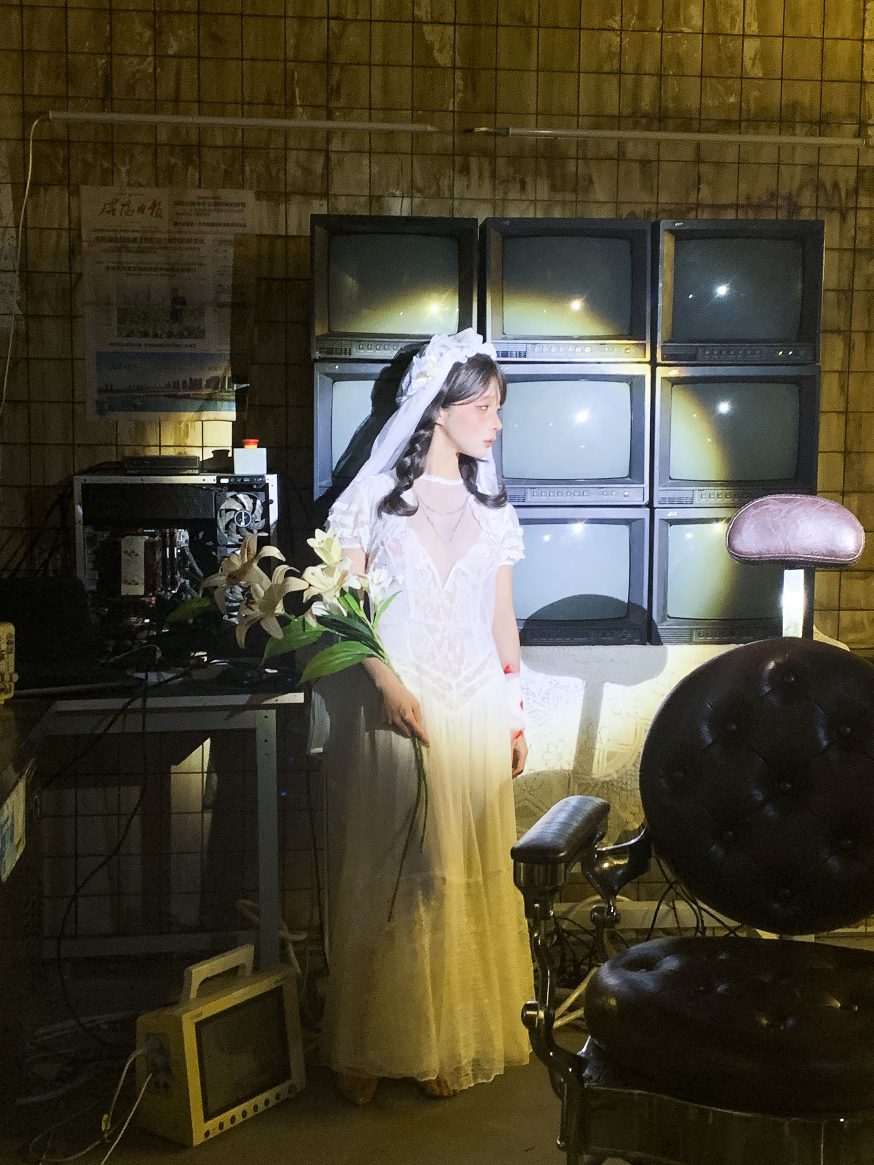 动漫博主蠢沫沫 - 废墟新娘/(133P)