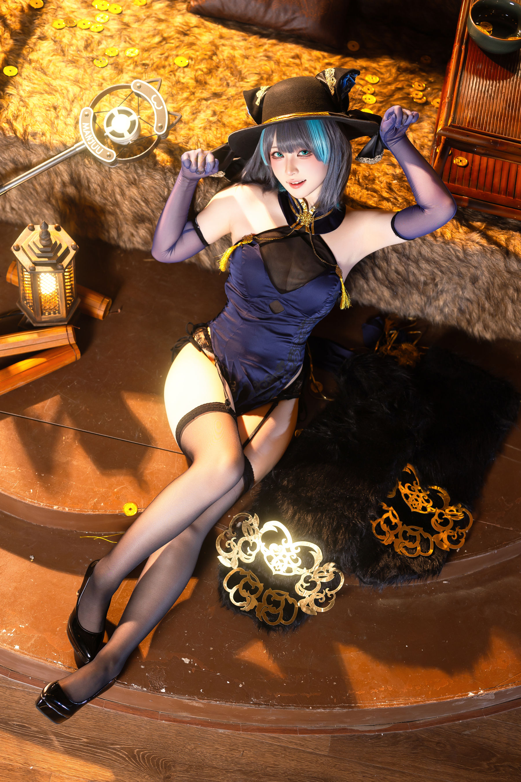 屿鱼 - 金装猫猫头/(60P)