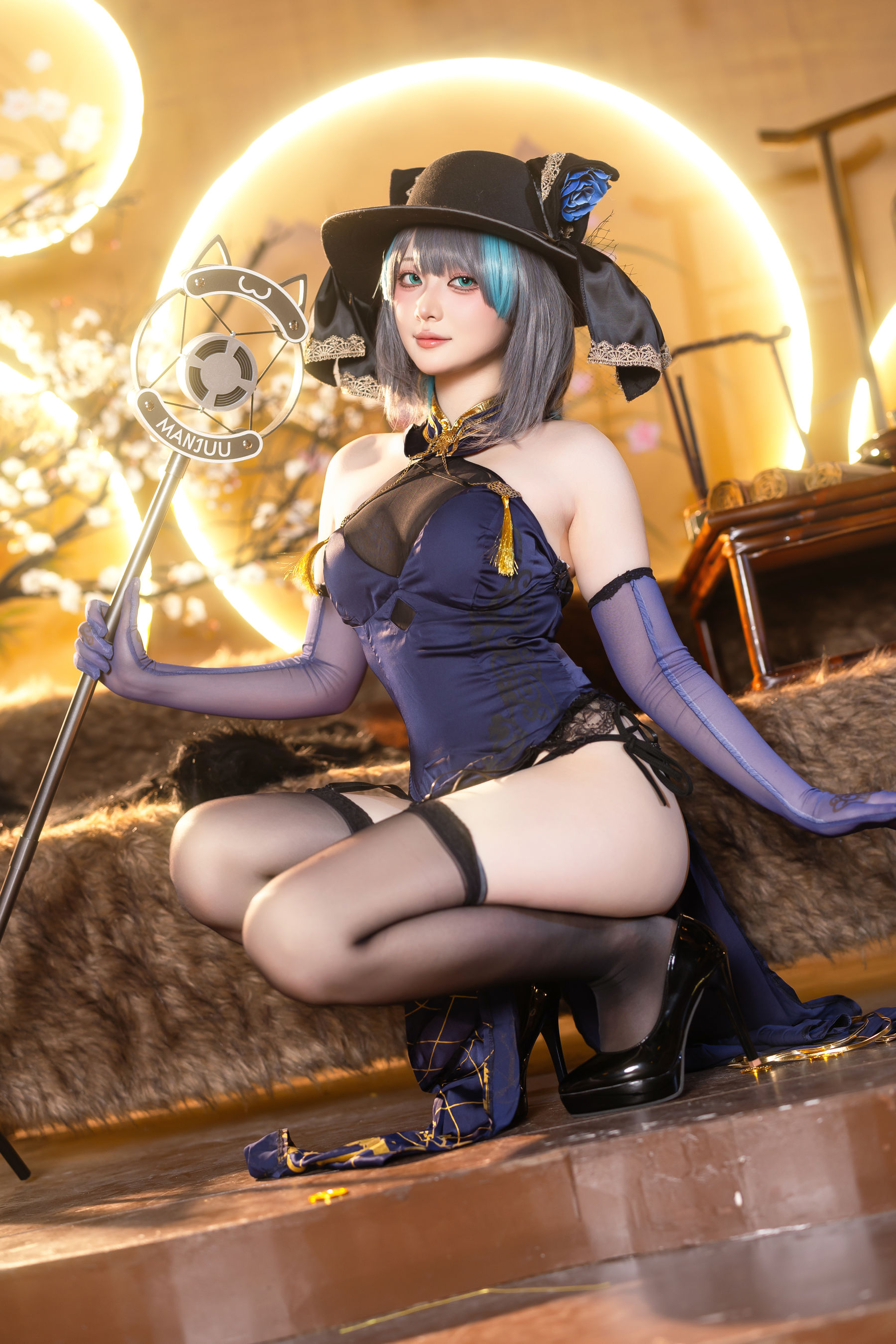 屿鱼 - 金装猫猫头/(60P)