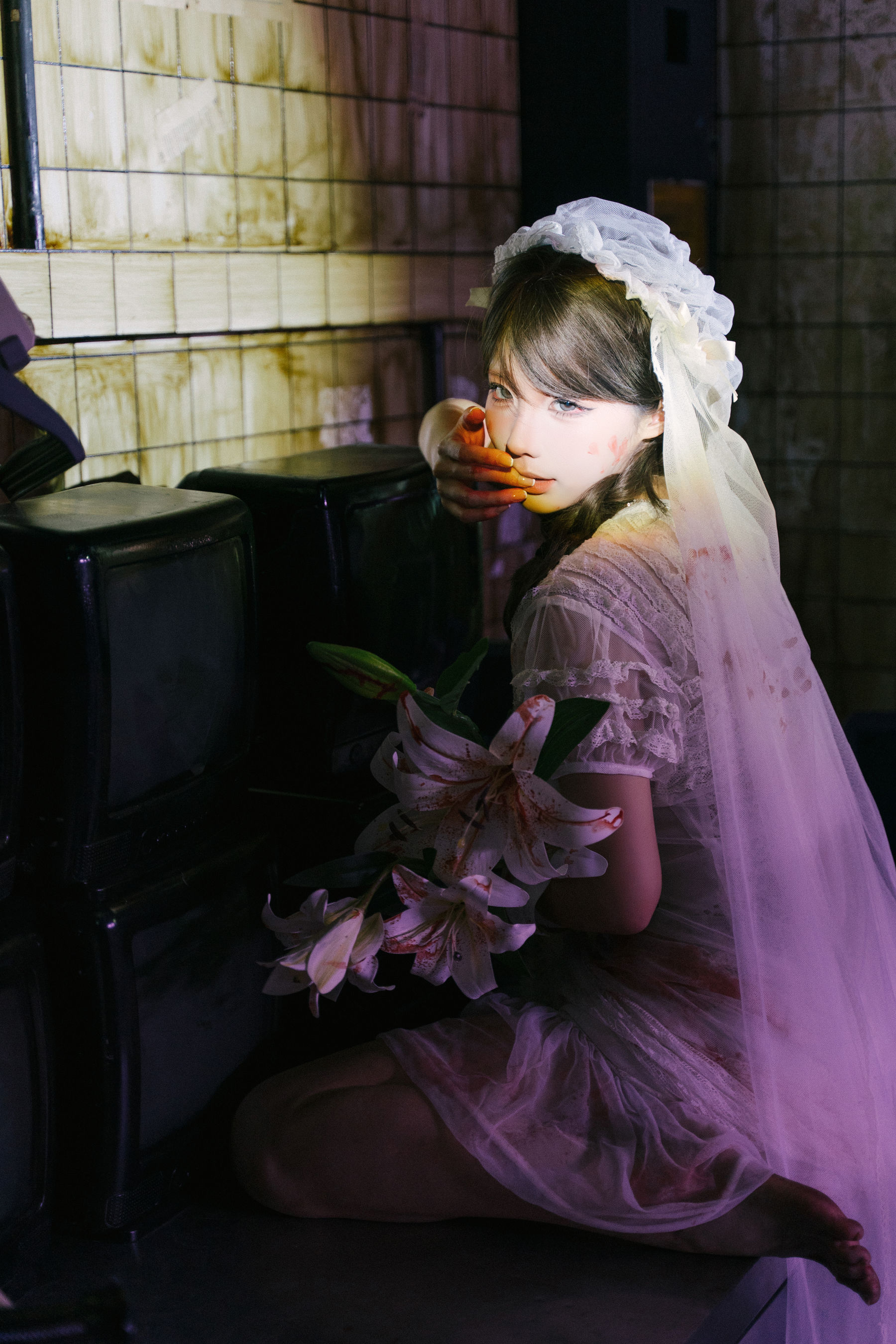 动漫博主蠢沫沫 - 废墟新娘/(133P)