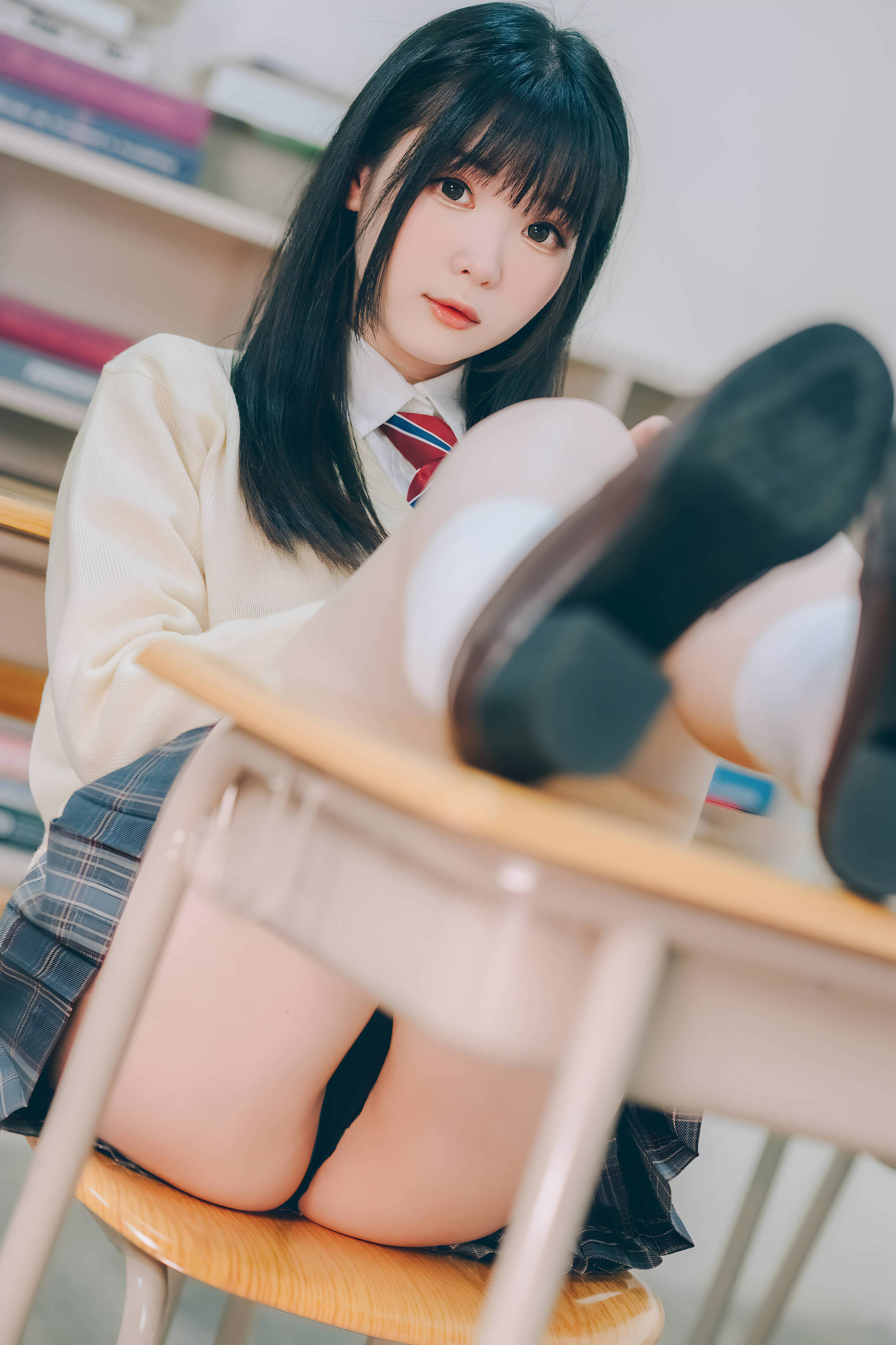 微博妹纸霜月shimo - 隣のサキュバス霜月さん vol.01/(123P)