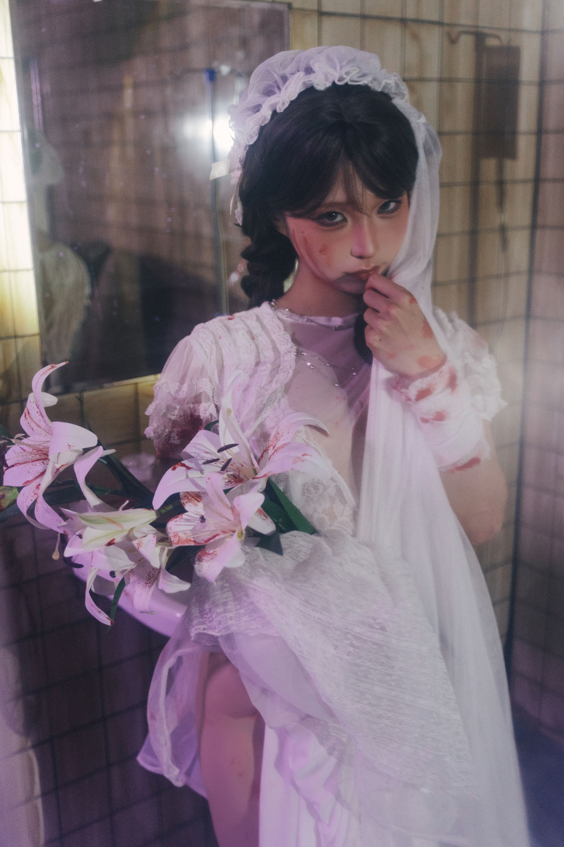 动漫博主蠢沫沫 - 废墟新娘/(133P)