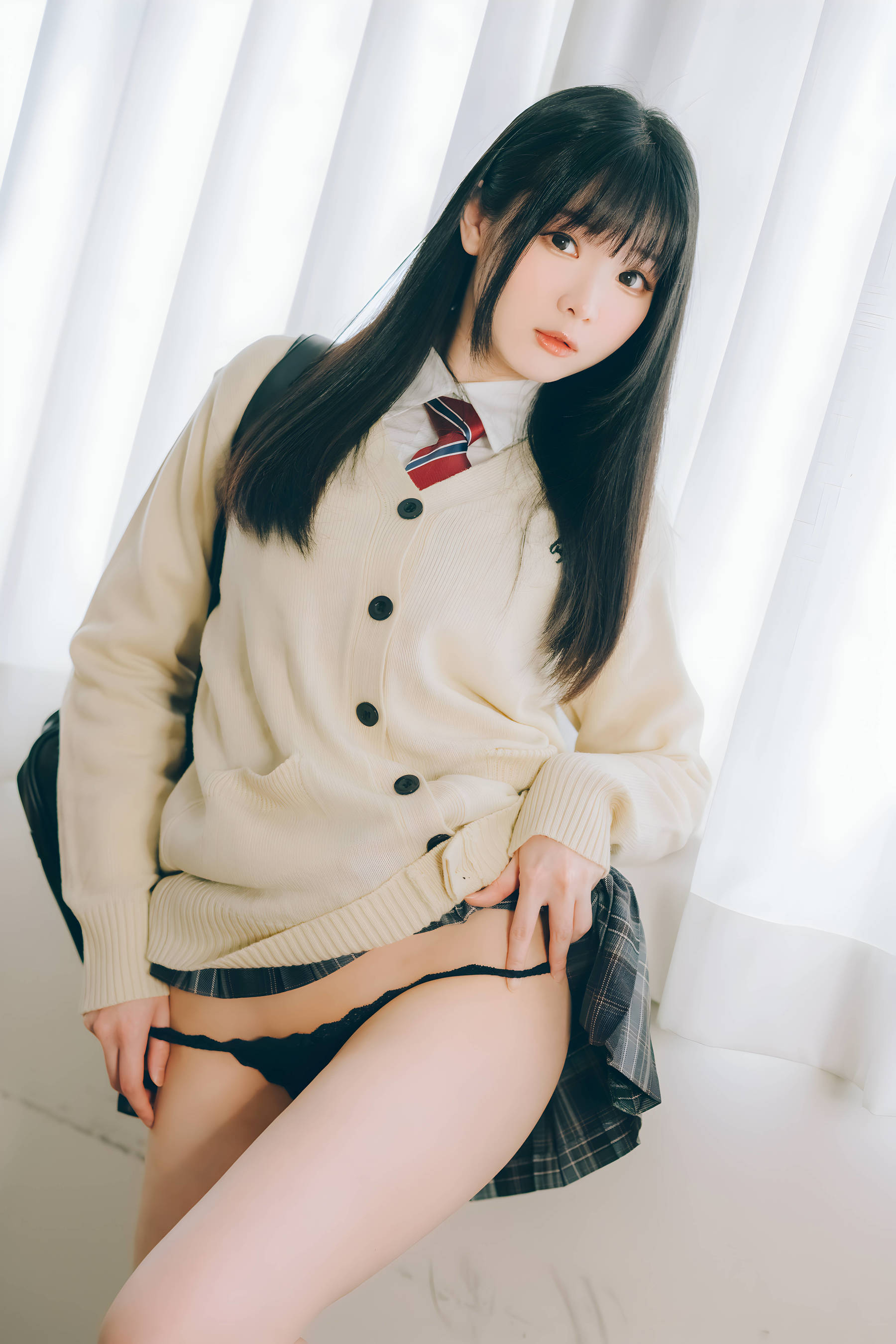 微博妹纸霜月shimo - 隣のサキュバス霜月さん vol.01/(123P)