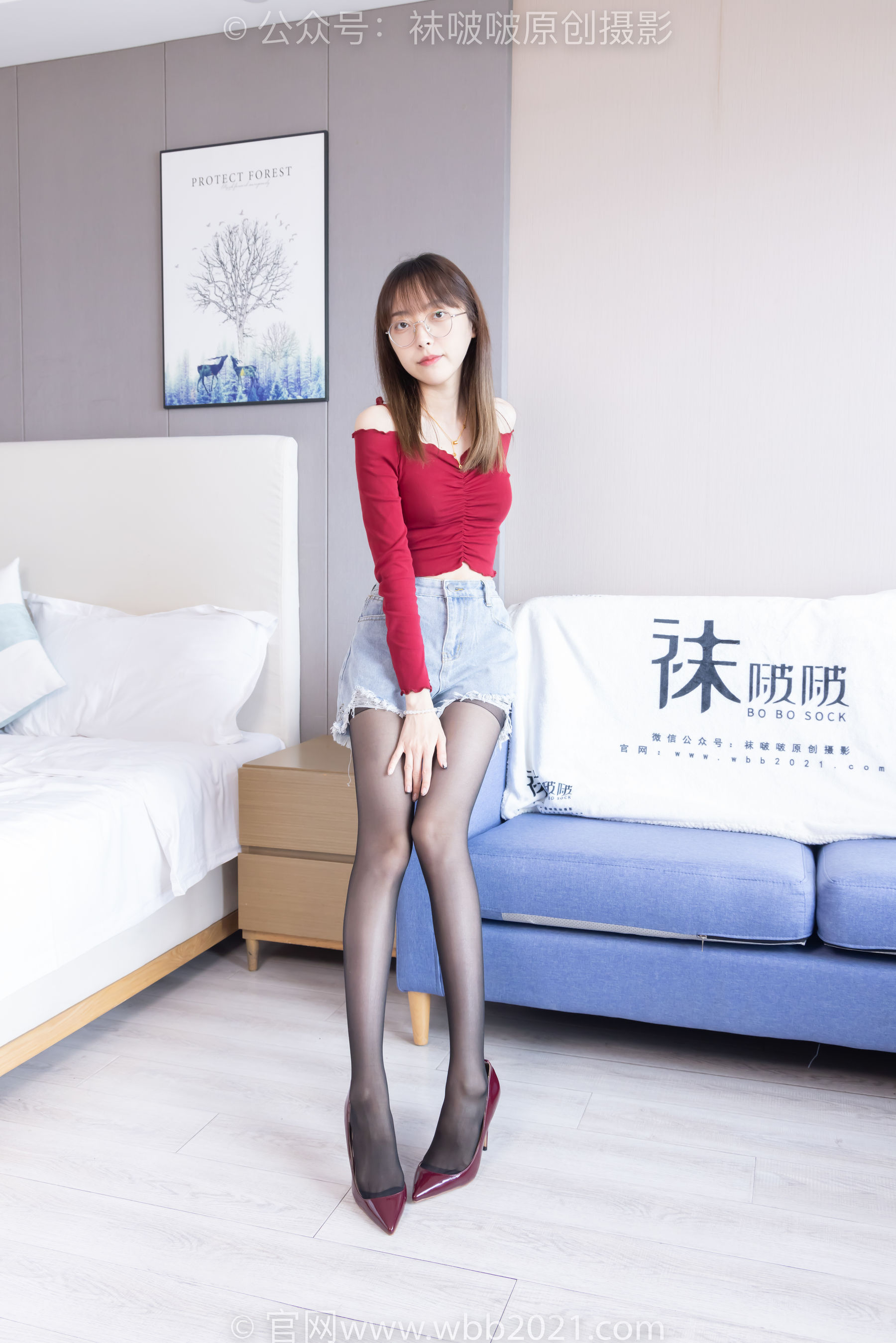 BoBoSocks袜啵啵 No.473 稚予 - 高跟鞋、黑丝、挑鞋/(140P)