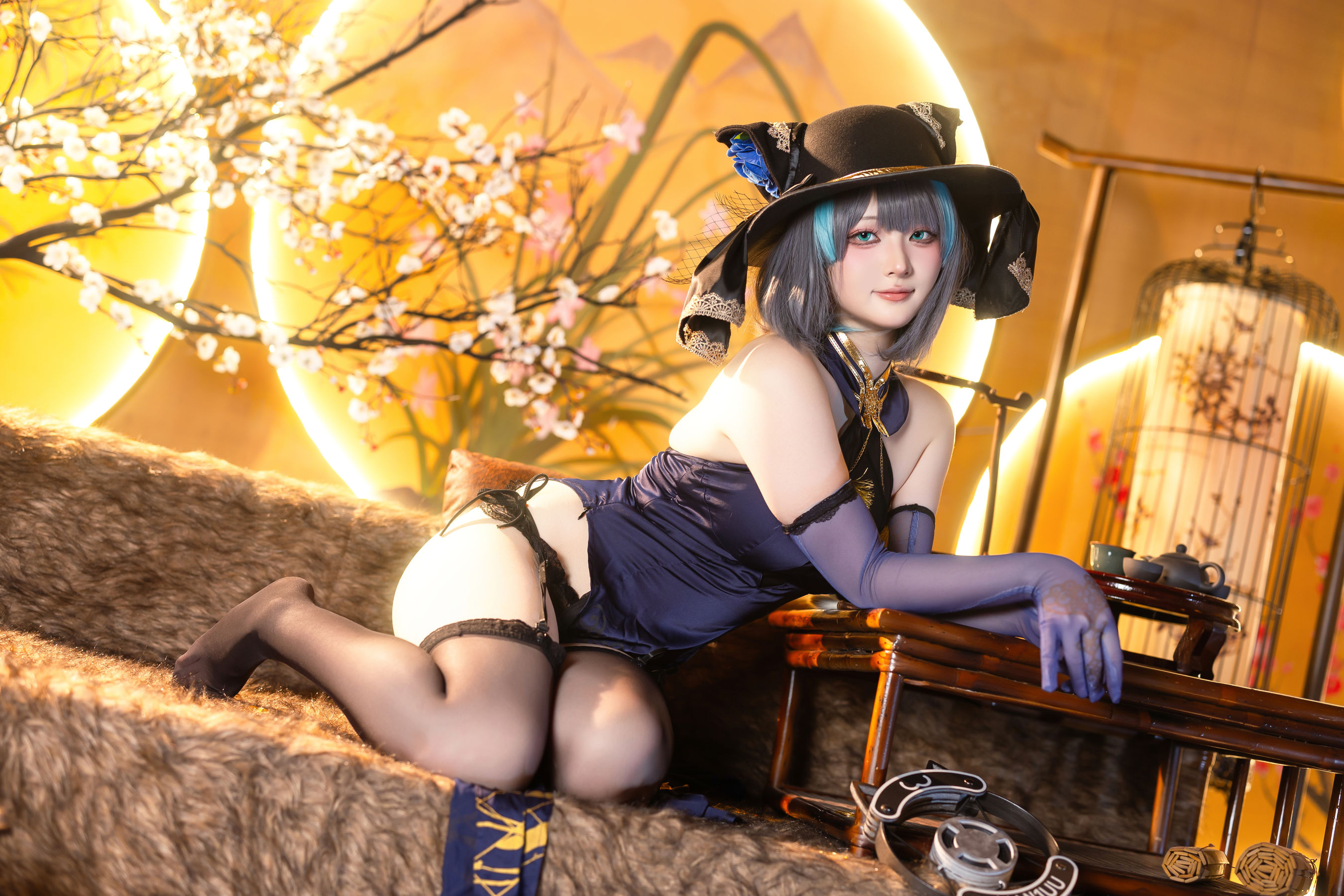 屿鱼 - 金装猫猫头/(60P)