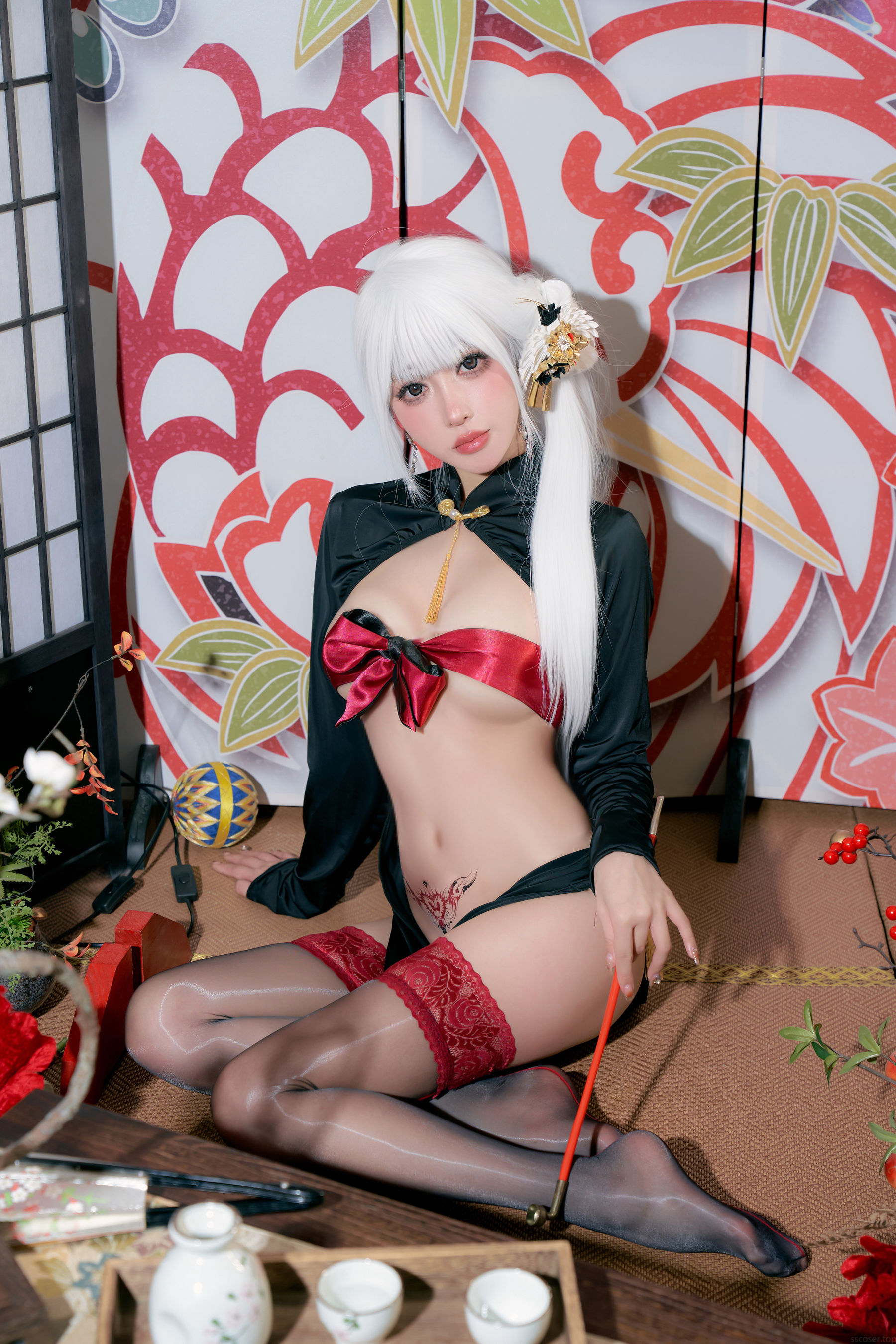 斗鱼 米线线sama 写真 - 2025新年特辑/(40P)