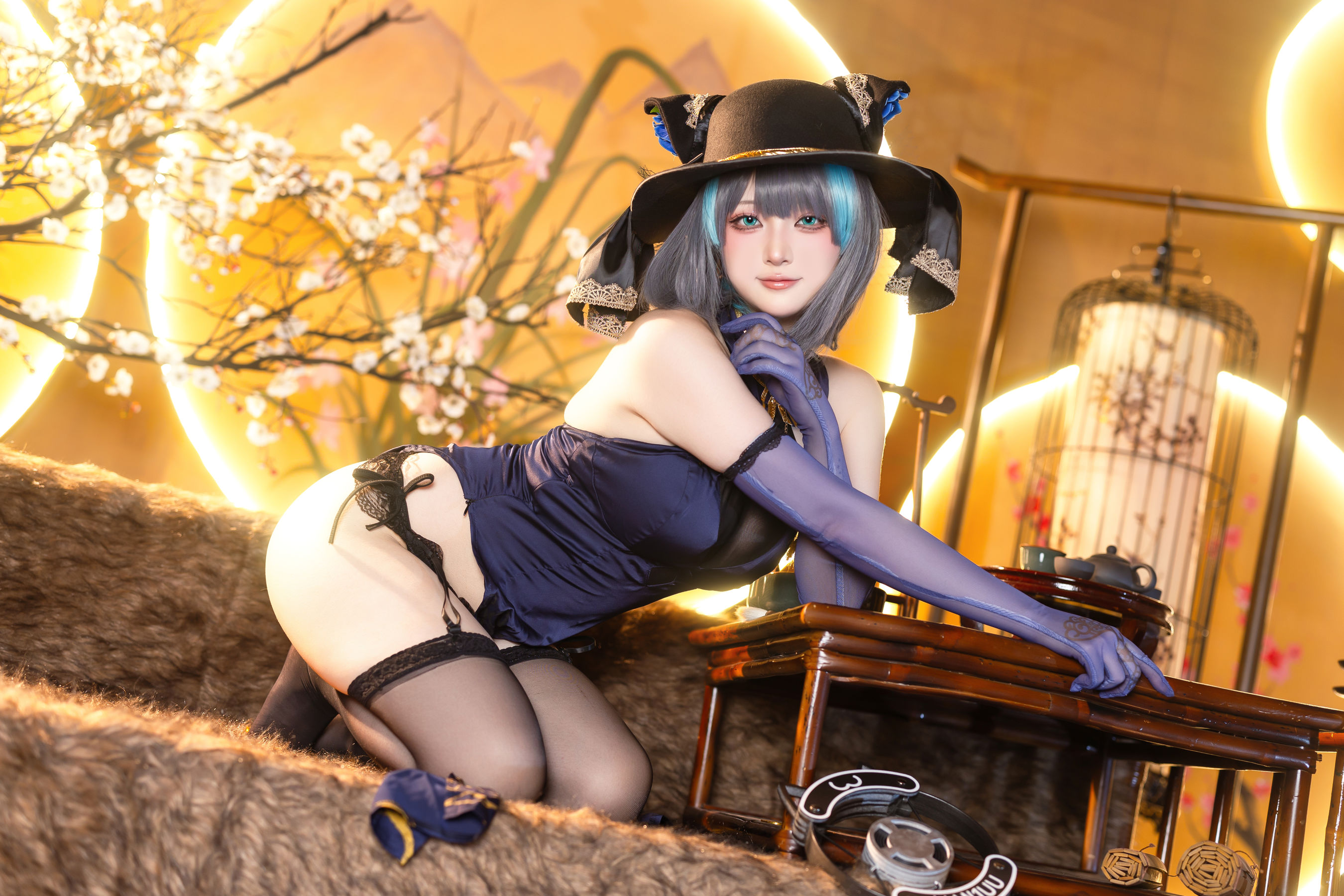 屿鱼 - 金装猫猫头/(60P)