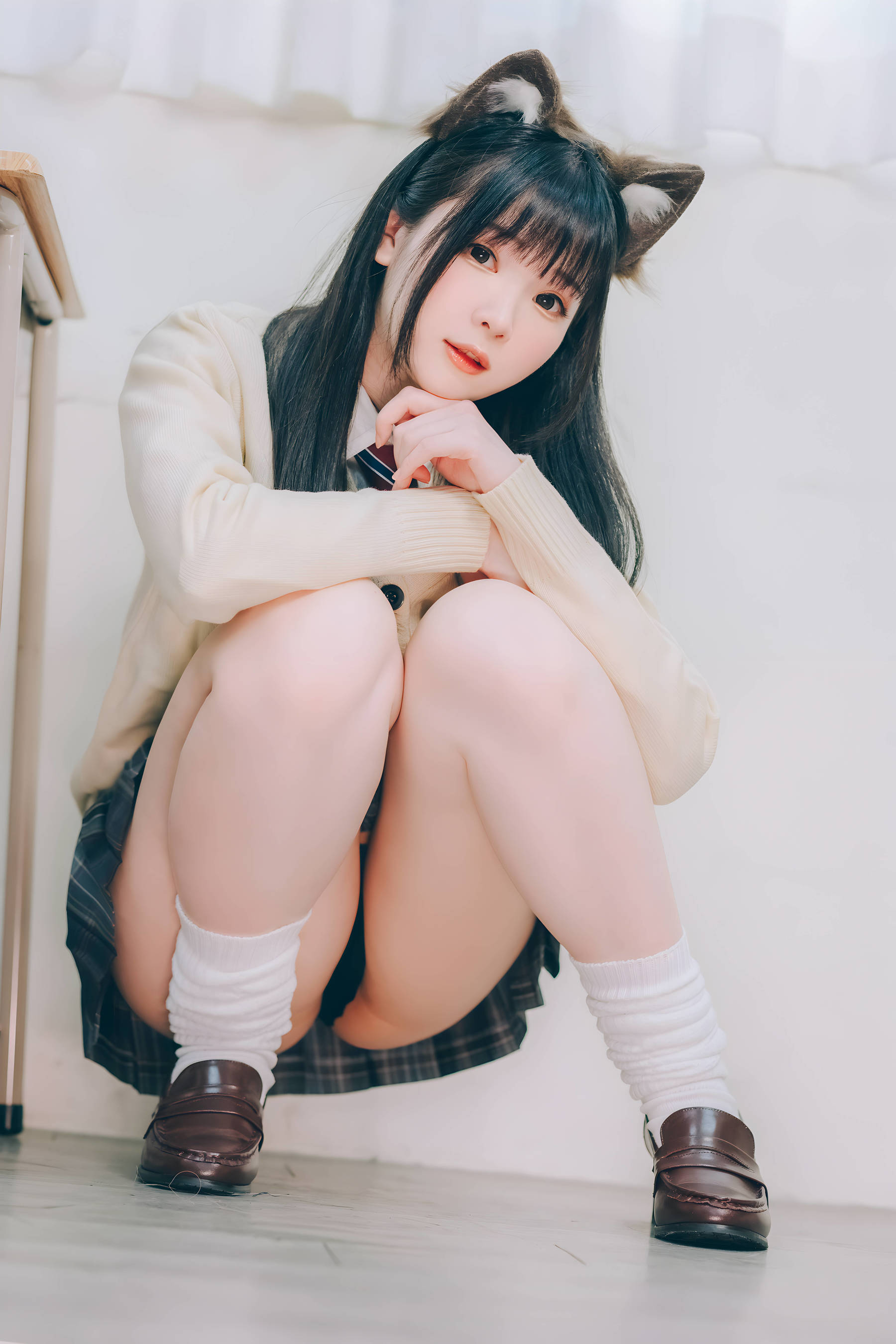 微博妹纸霜月shimo - 隣のサキュバス霜月さん vol.01/(123P)