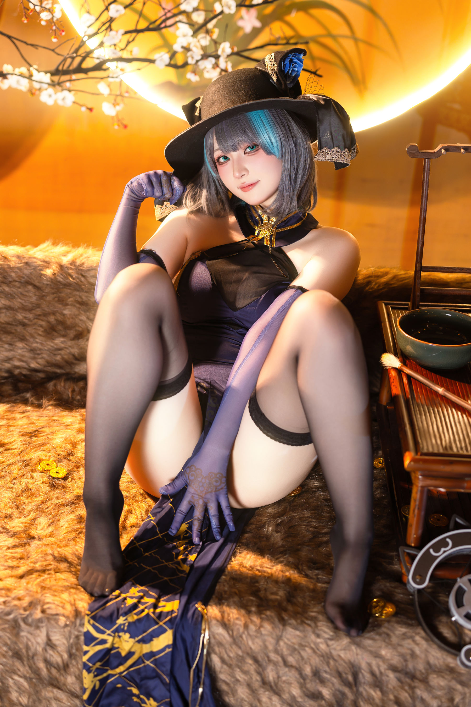 屿鱼 - 金装猫猫头/(60P)