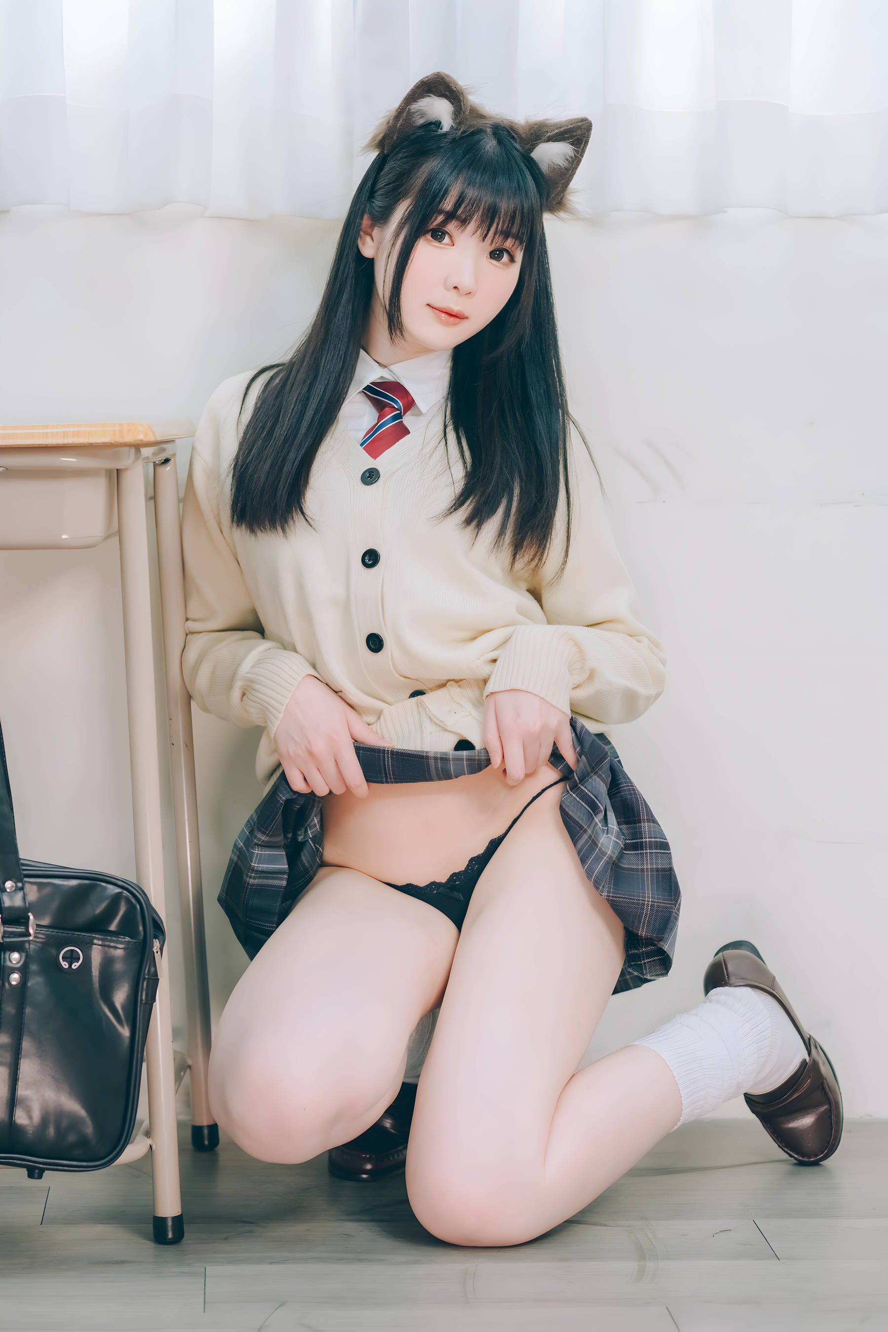 微博妹纸霜月shimo - 隣のサキュバス霜月さん vol.01/(123P)
