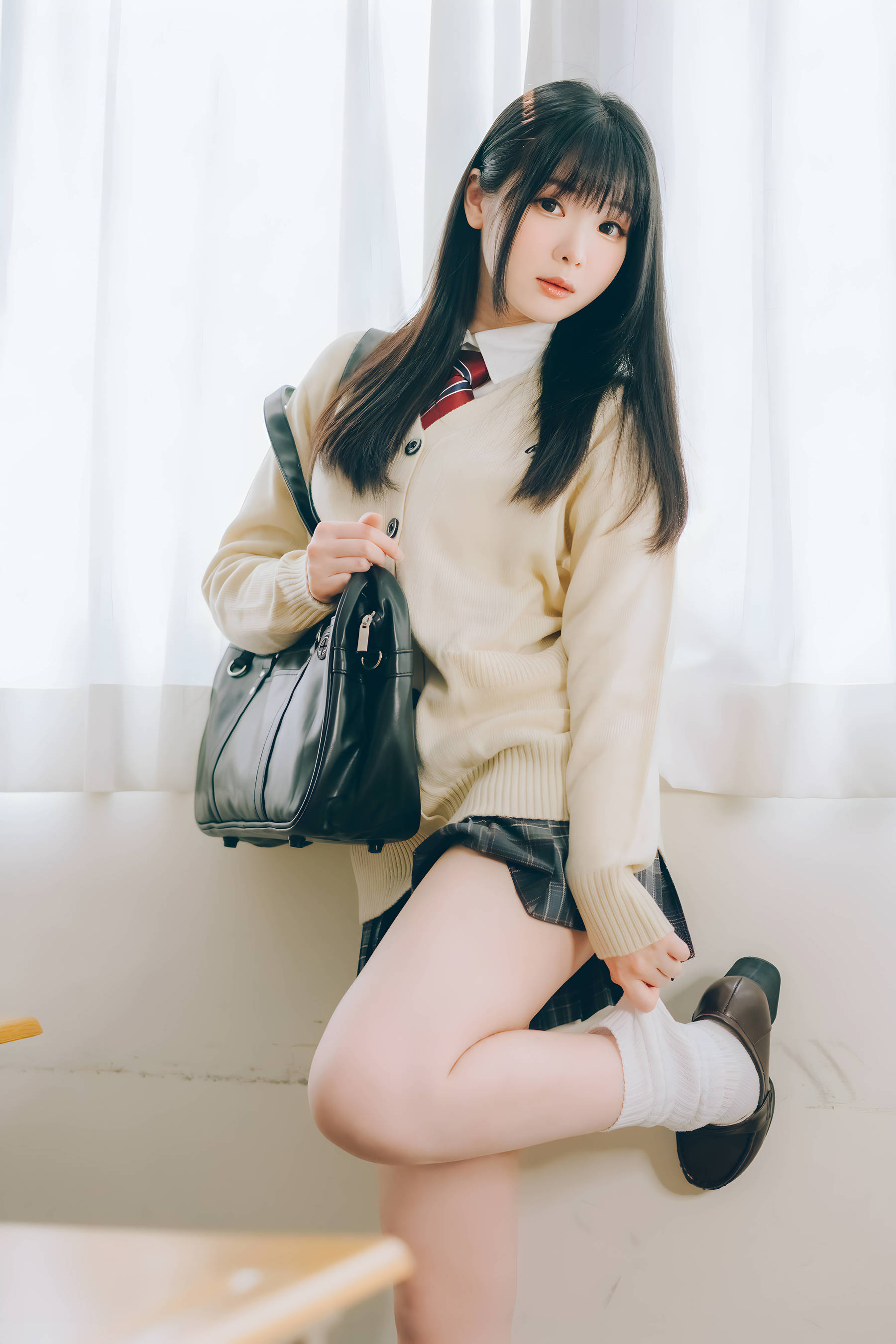 微博妹纸霜月shimo - 隣のサキュバス霜月さん vol.01/(123P)