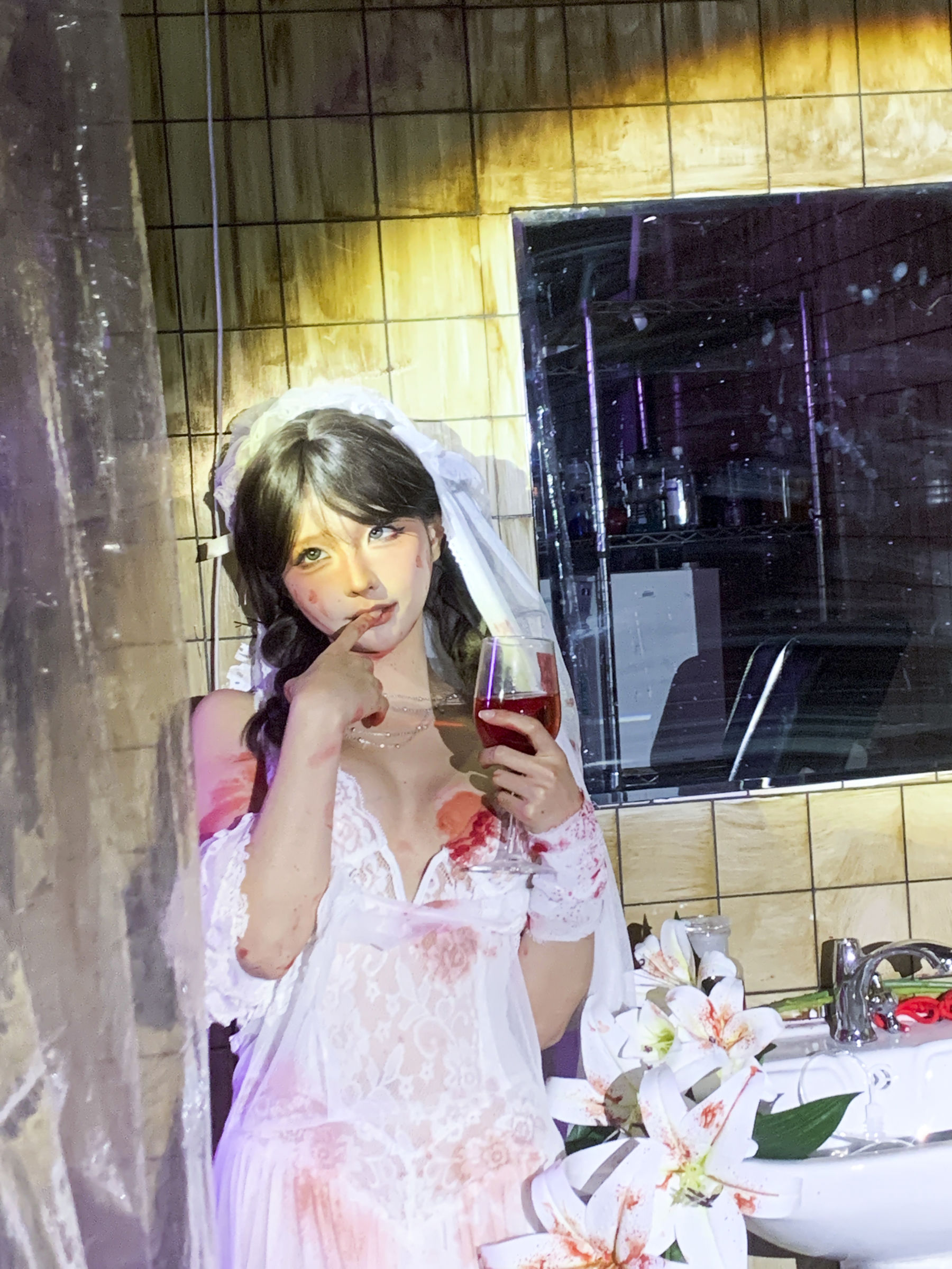 动漫博主蠢沫沫 - 废墟新娘/(133P)