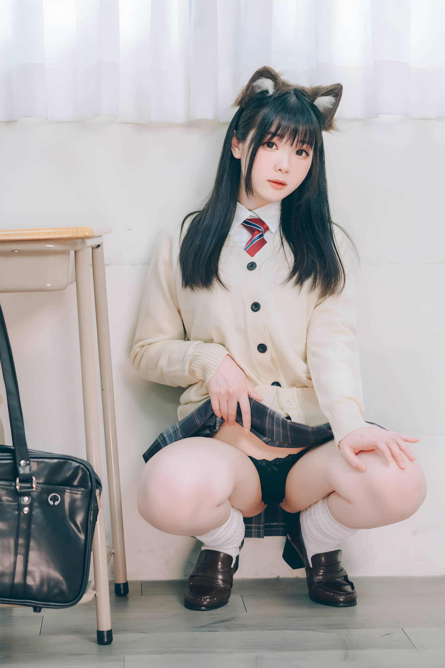 微博妹纸霜月shimo - 隣のサキュバス霜月さん vol.01/(123P)