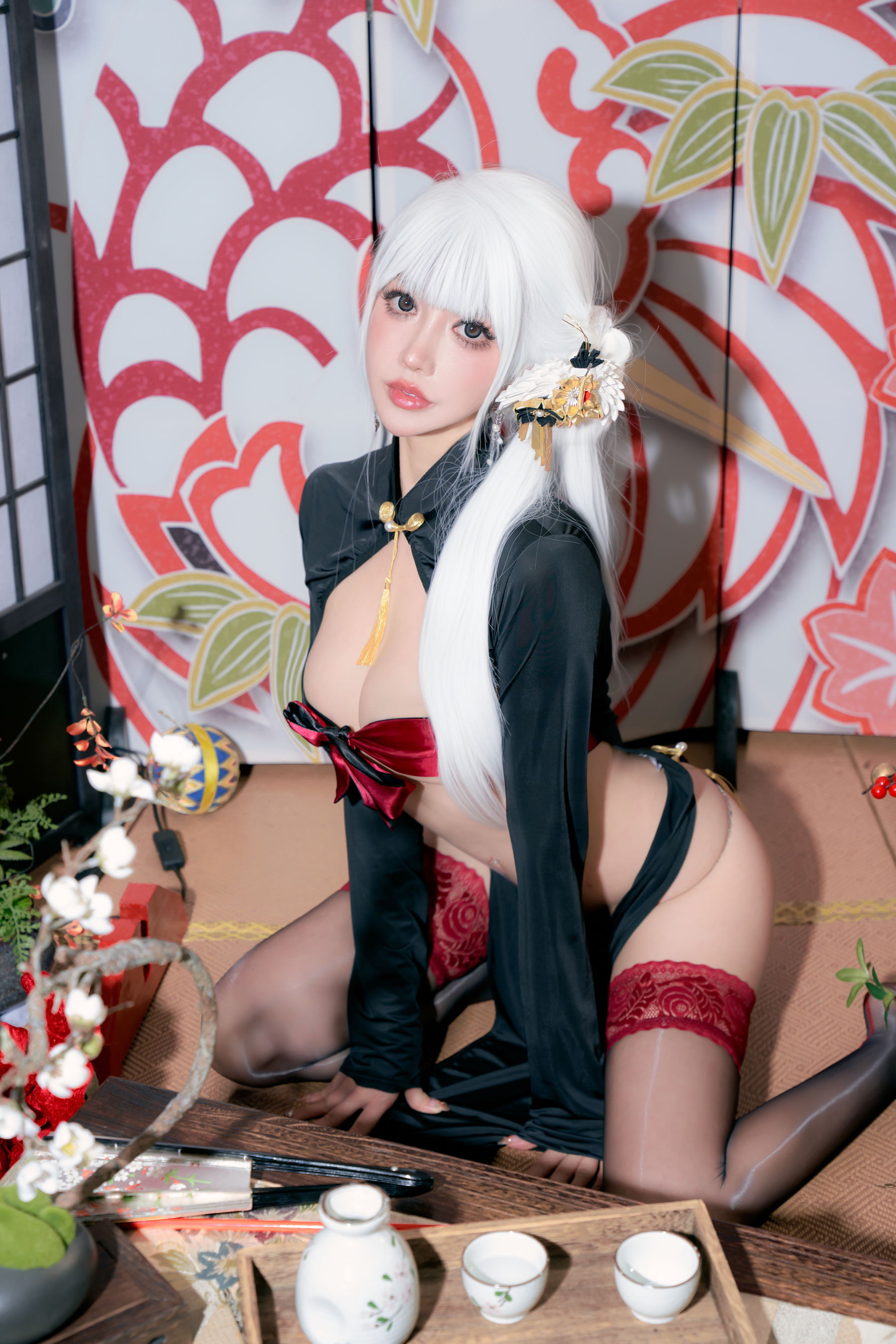 斗鱼 米线线sama 写真 - 2025新年特辑/(40P)