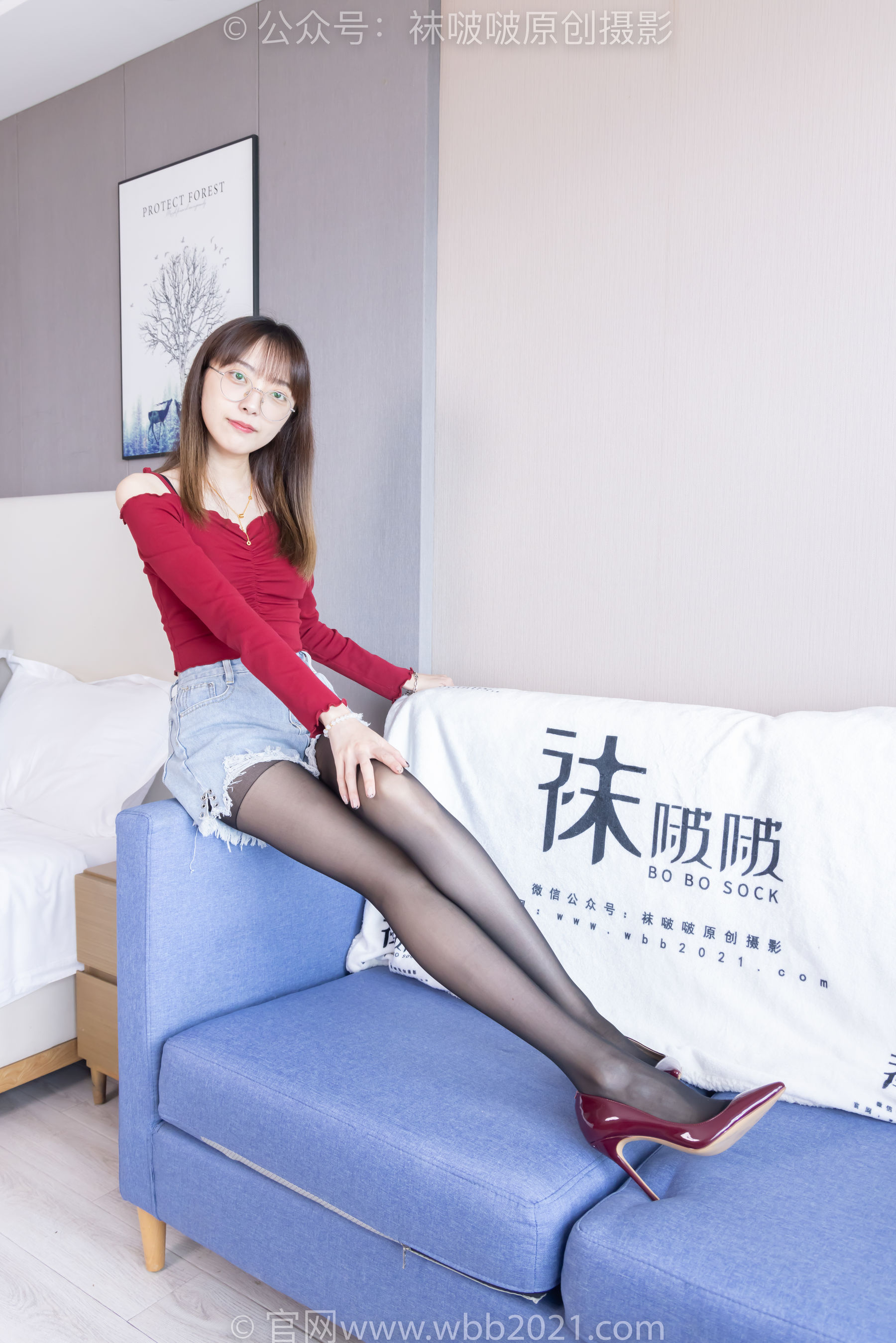 BoBoSocks袜啵啵 No.473 稚予 - 高跟鞋、黑丝、挑鞋/(140P)