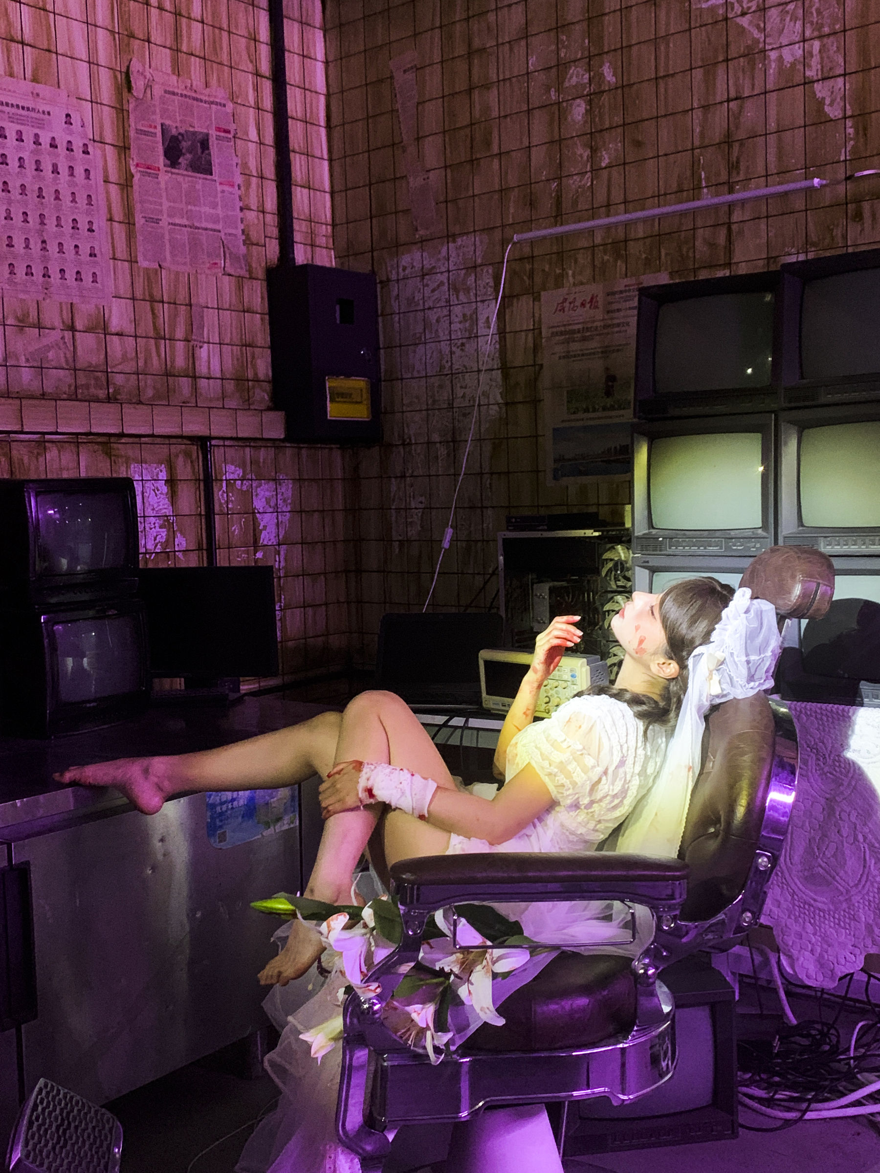 动漫博主蠢沫沫 - 废墟新娘/(133P)