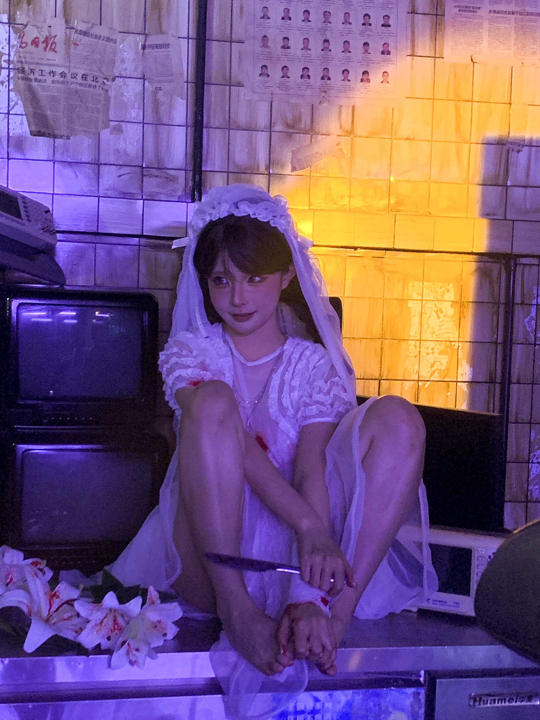 动漫博主蠢沫沫 - 废墟新娘/(133P)