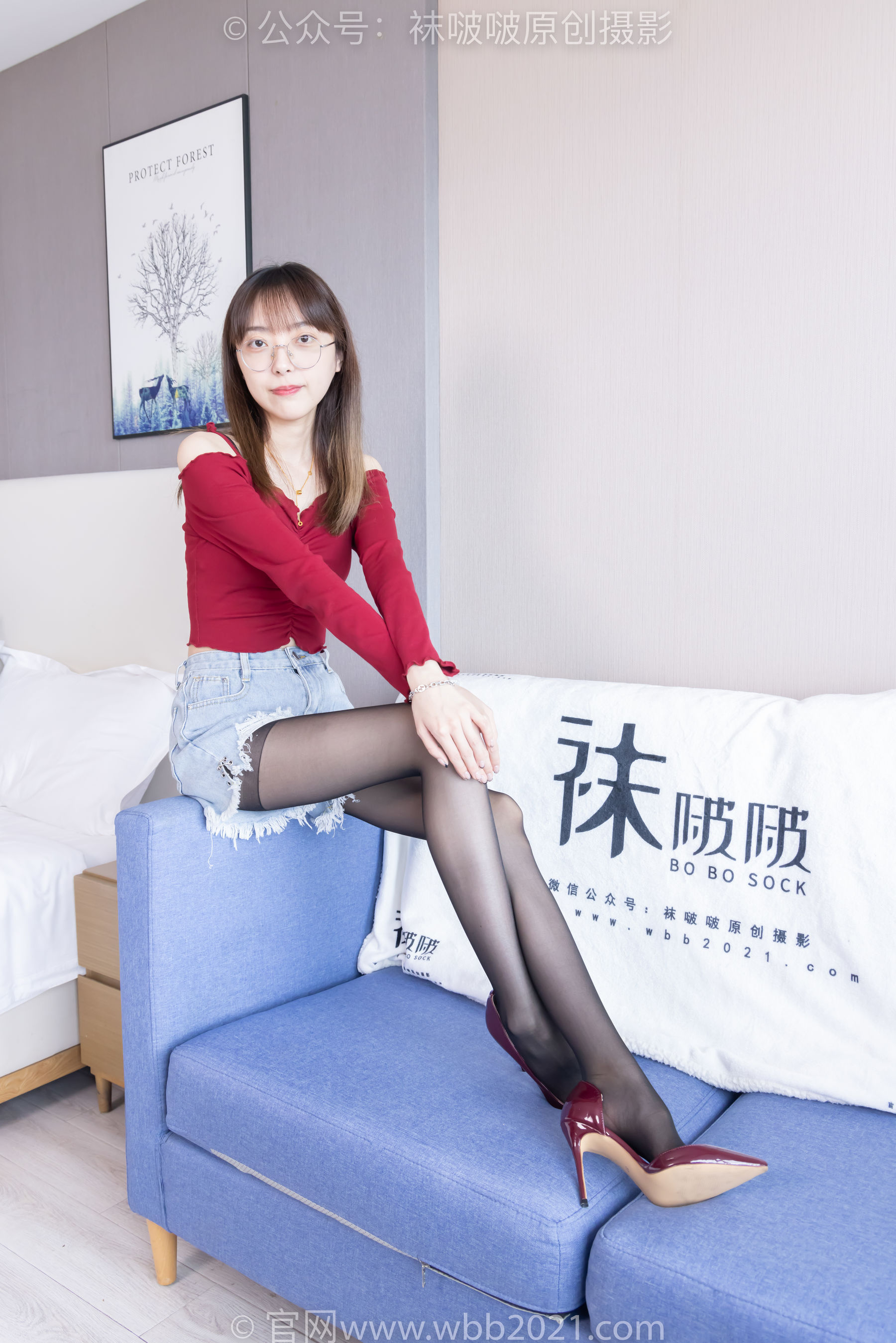 BoBoSocks袜啵啵 No.473 稚予 - 高跟鞋、黑丝、挑鞋/(140P)