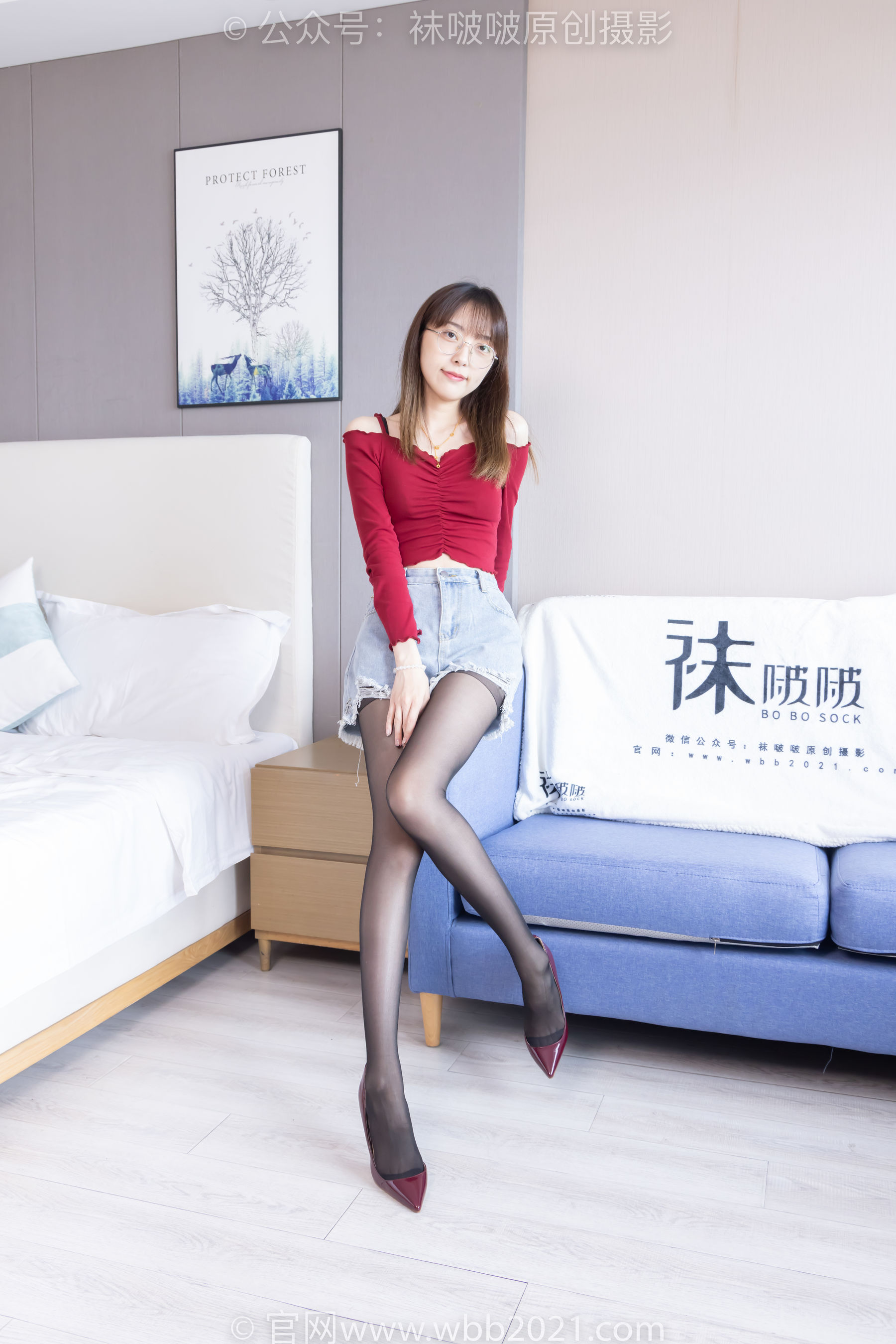 BoBoSocks袜啵啵 No.473 稚予 - 高跟鞋、黑丝、挑鞋/(140P)