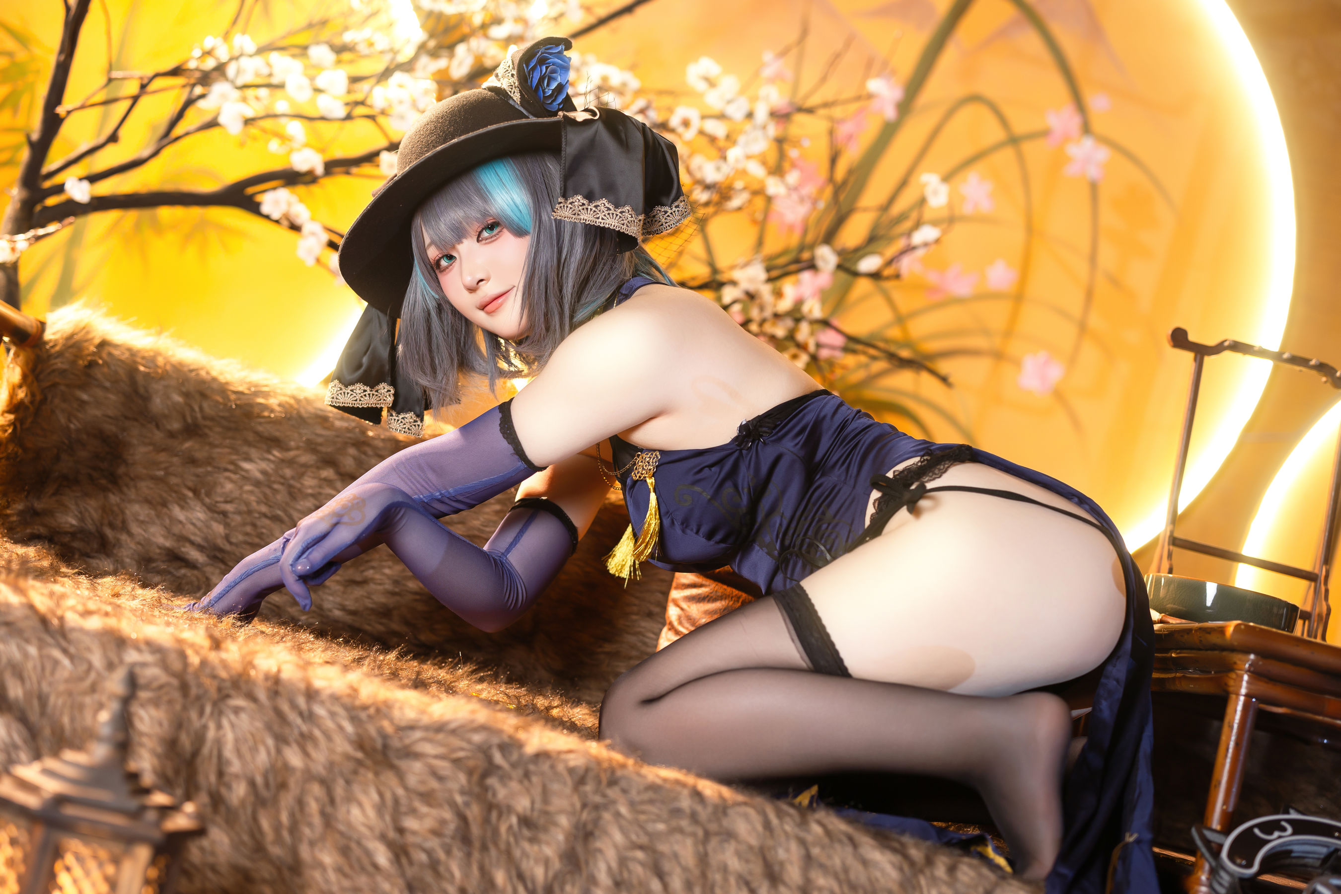 屿鱼 - 金装猫猫头/(60P)