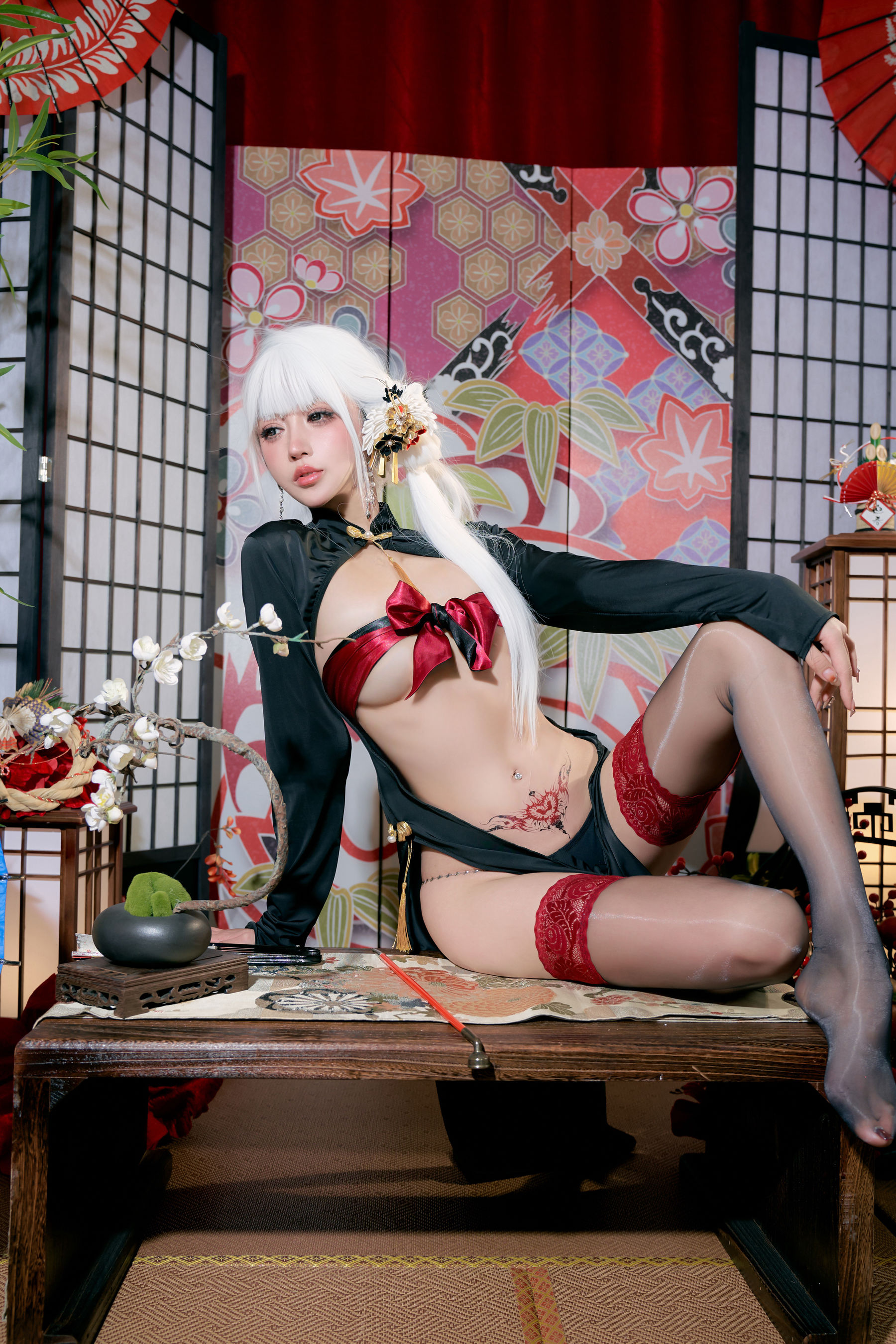 斗鱼 米线线sama 写真 - 2025新年特辑/(40P)