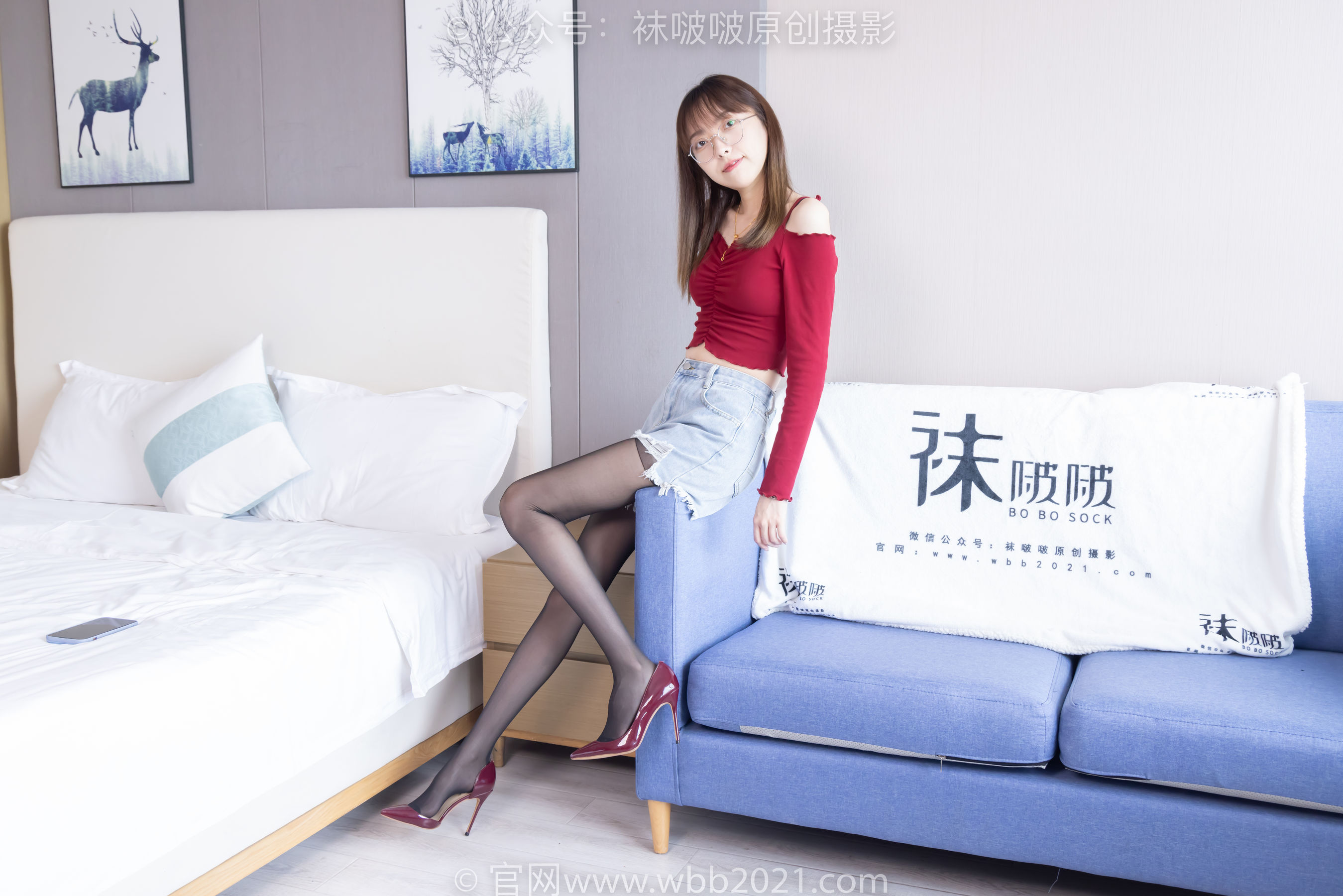 BoBoSocks袜啵啵 No.473 稚予 - 高跟鞋、黑丝、挑鞋/(140P)