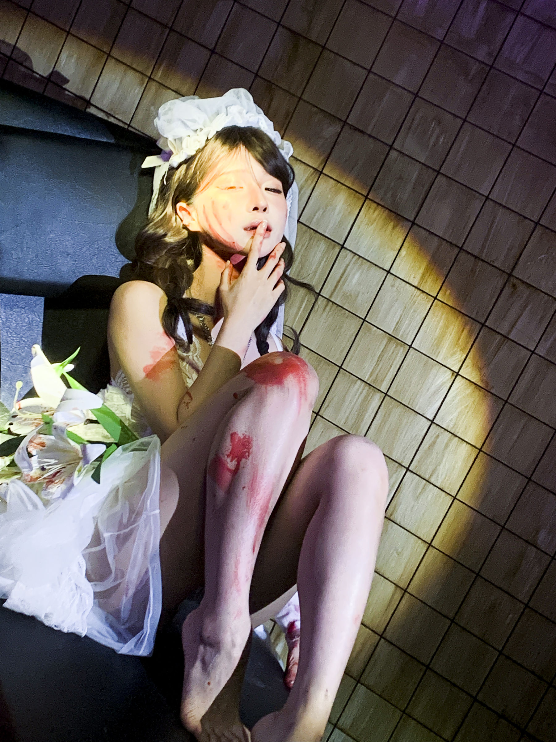 动漫博主蠢沫沫 - 废墟新娘/(133P)