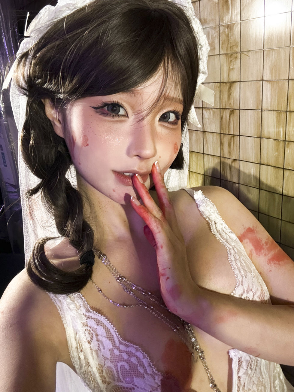 动漫博主蠢沫沫 - 废墟新娘/(133P)