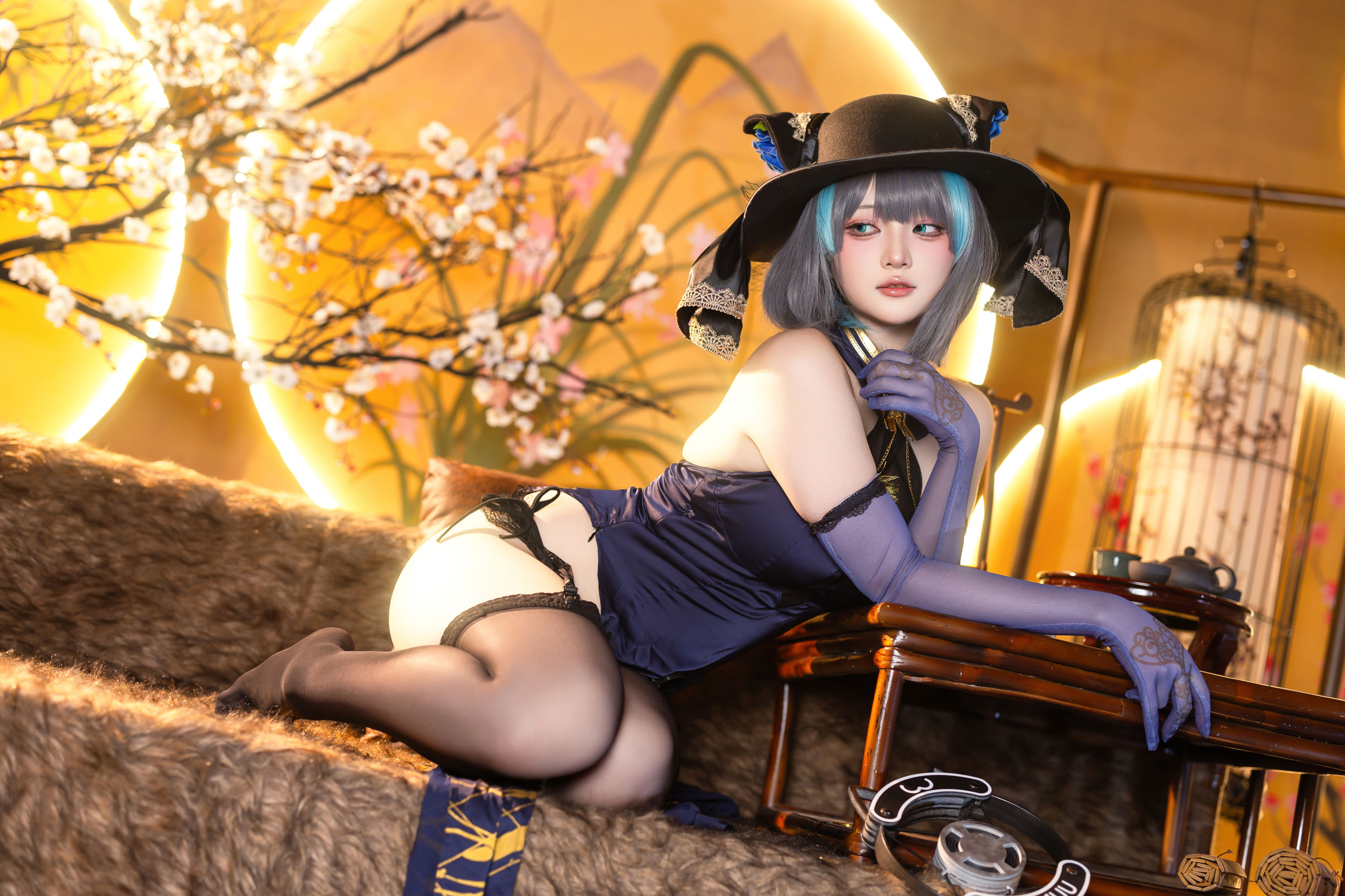 屿鱼 - 金装猫猫头/(60P)