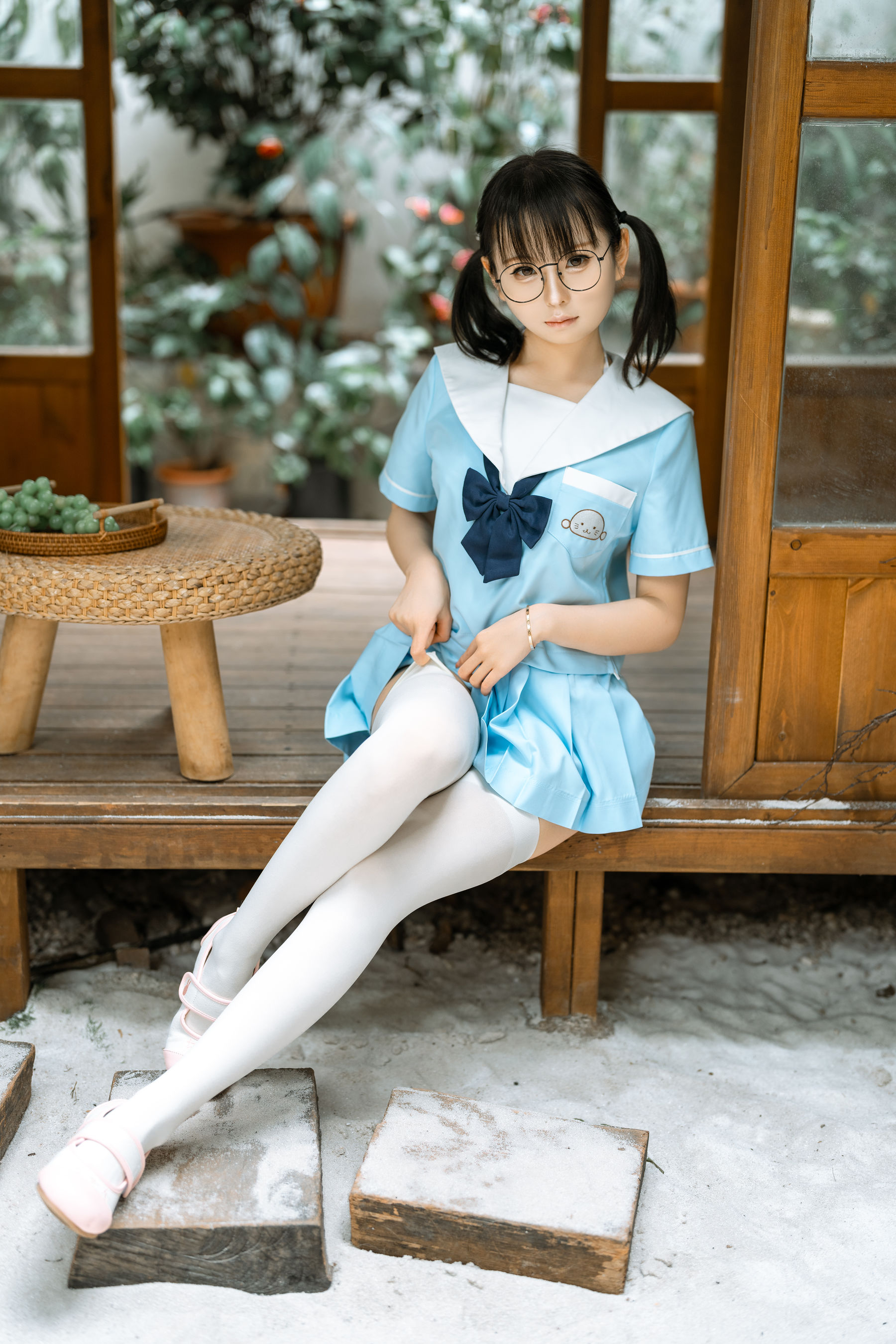 幼水铃衣 - 双马尾/(79P)