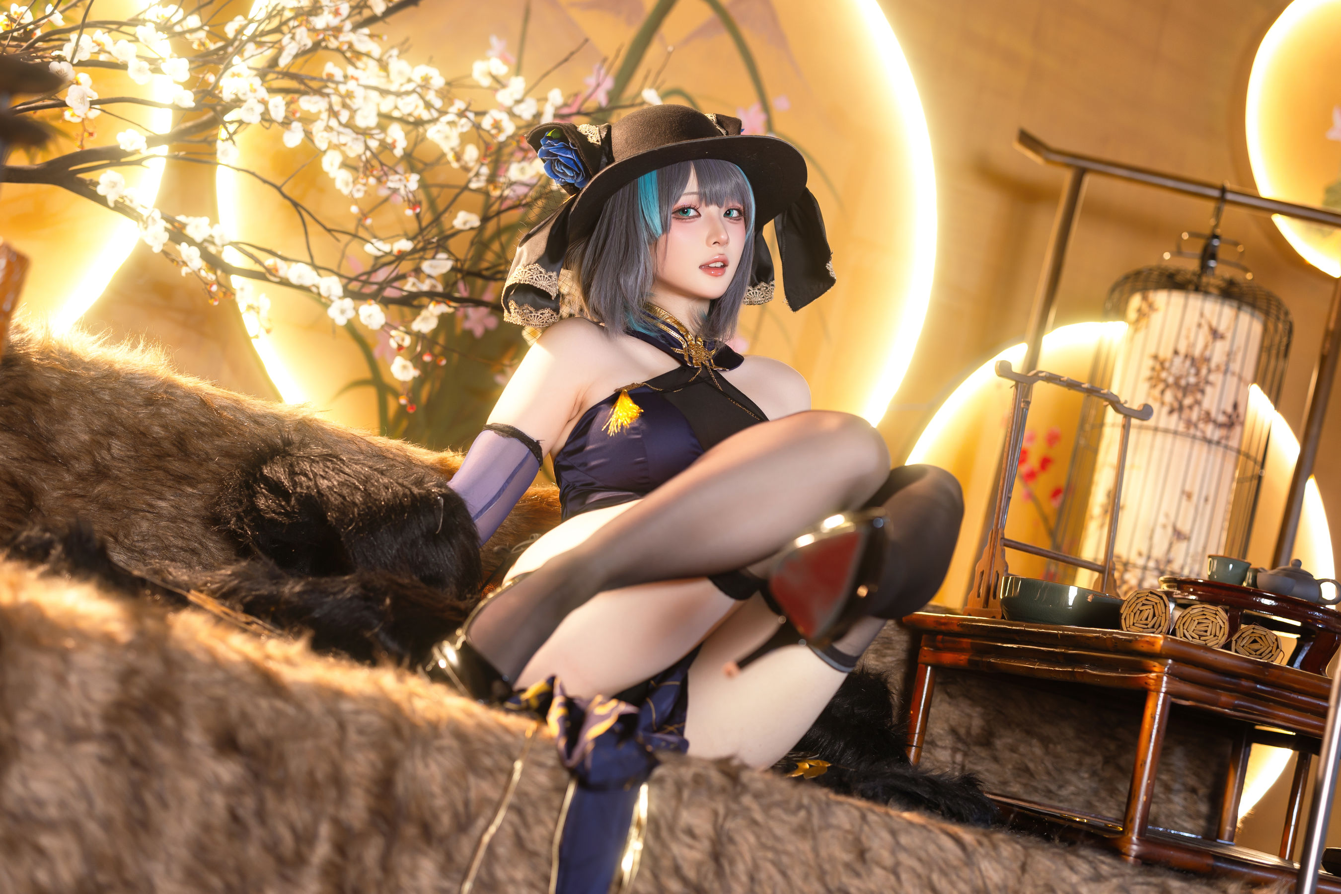 屿鱼 - 金装猫猫头/(60P)