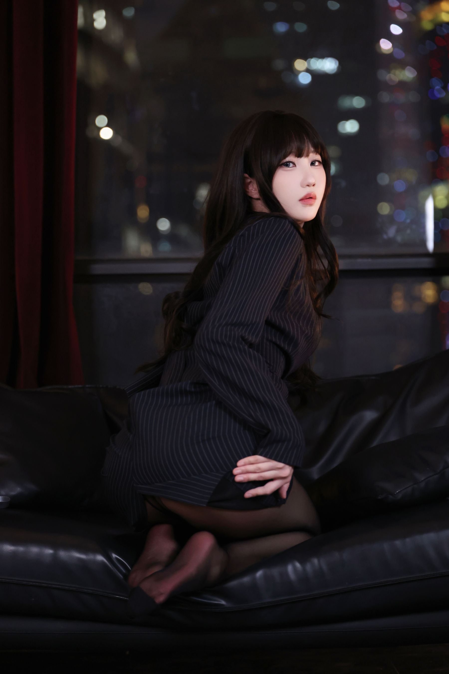 无影喵喵 - 黑丝 棚拍/(66P)