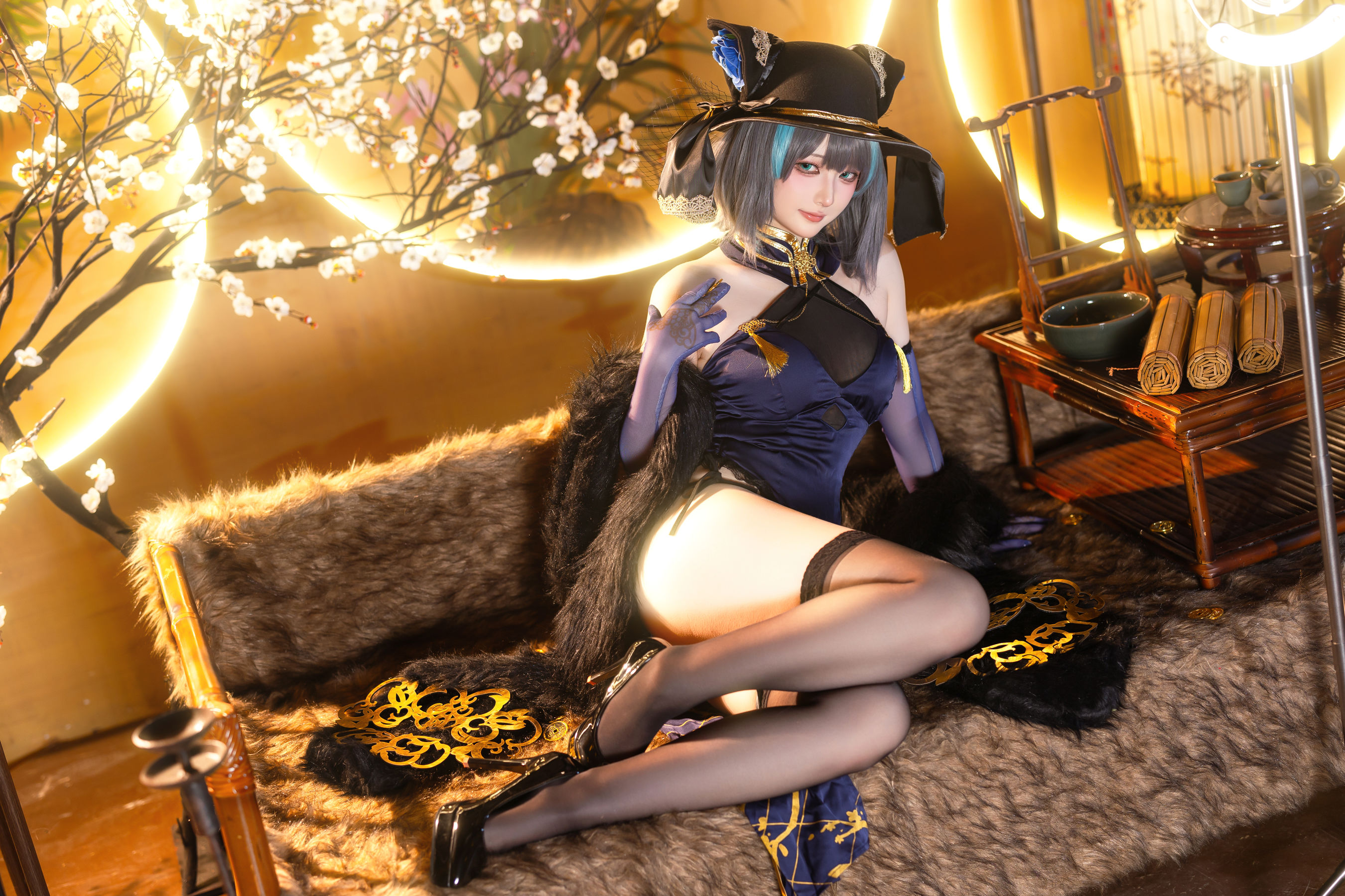 屿鱼 - 金装猫猫头/(60P)