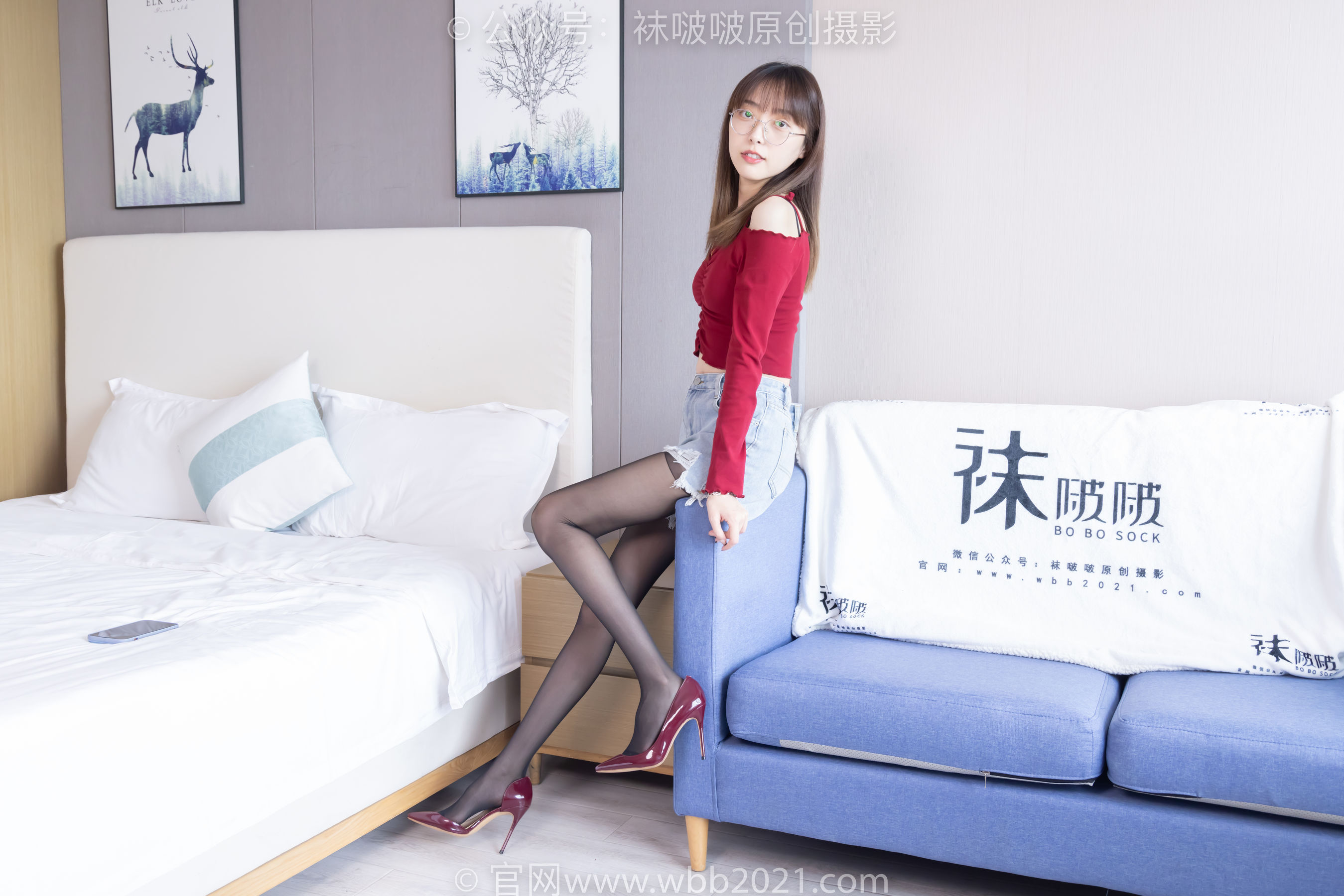 BoBoSocks袜啵啵 No.473 稚予 - 高跟鞋、黑丝、挑鞋/(140P)