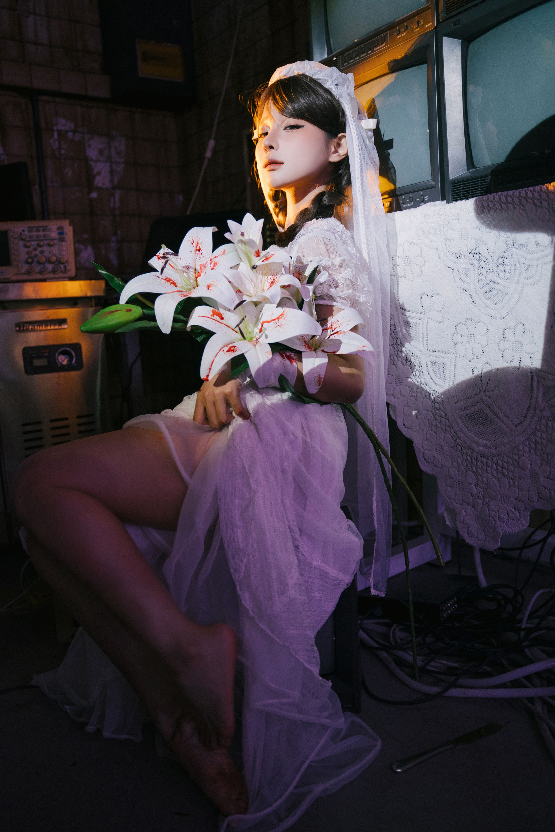 动漫博主蠢沫沫 - 废墟新娘/(133P)