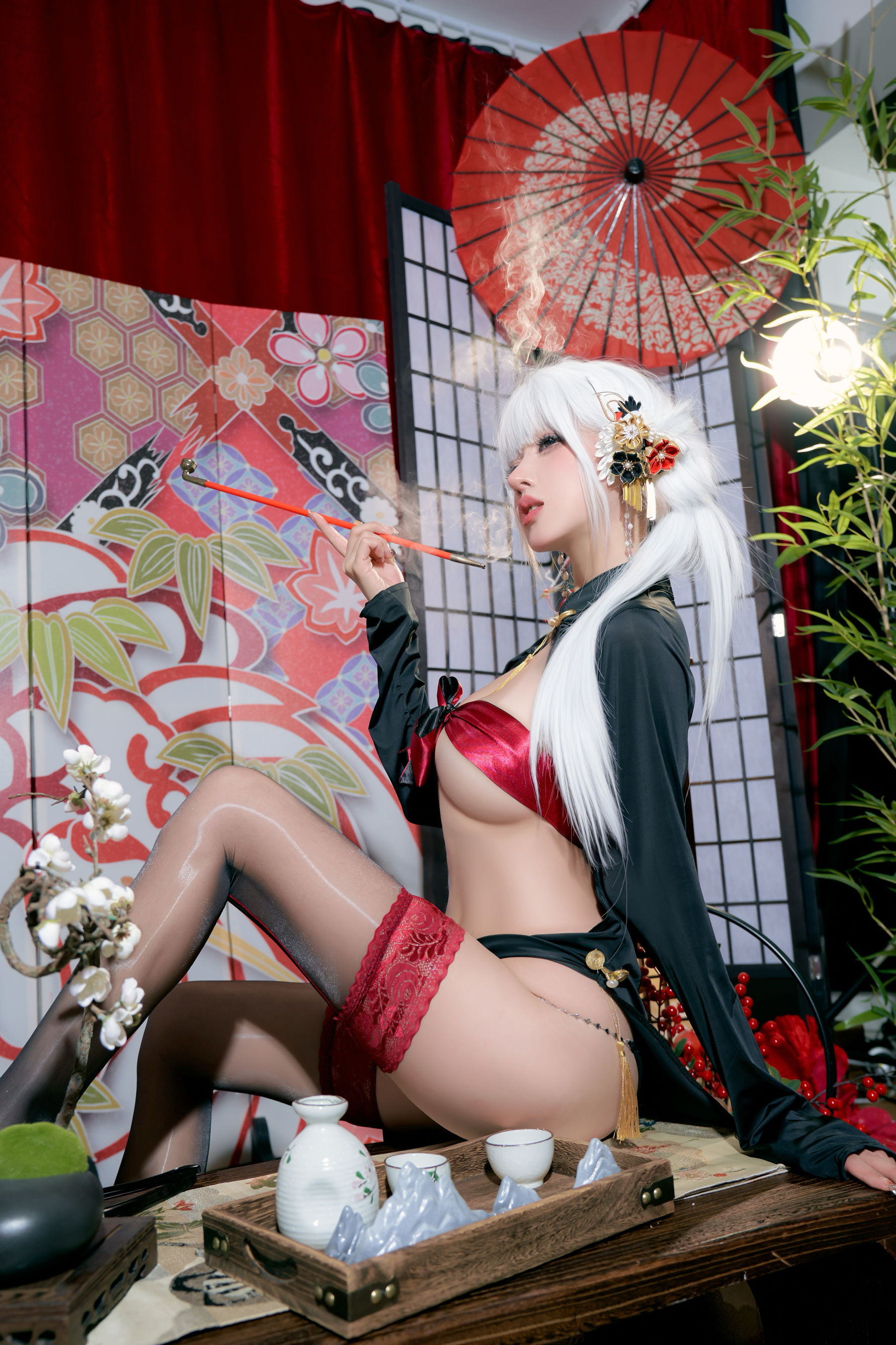 斗鱼 米线线sama 写真 - 2025新年特辑/(40P)