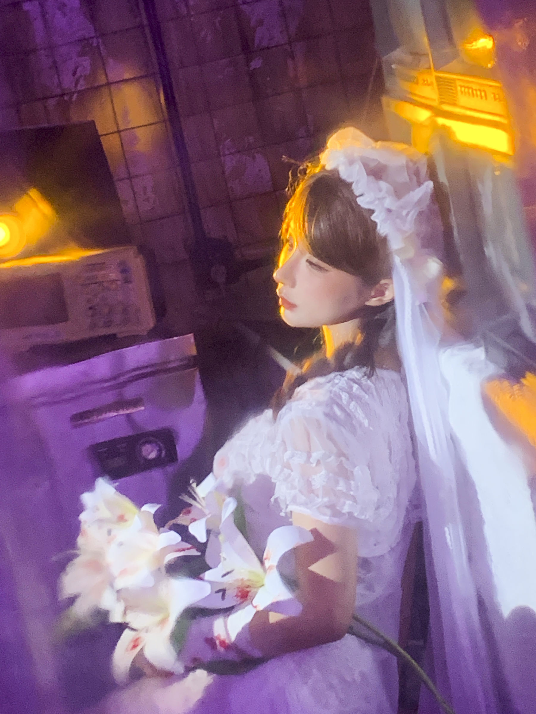 动漫博主蠢沫沫 - 废墟新娘/(133P)