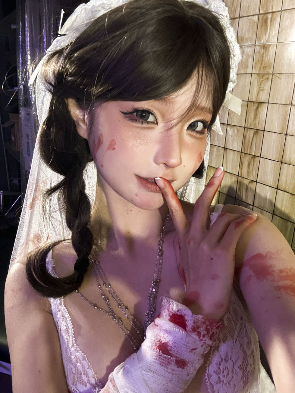 动漫博主蠢沫沫 - 废墟新娘/(133P)